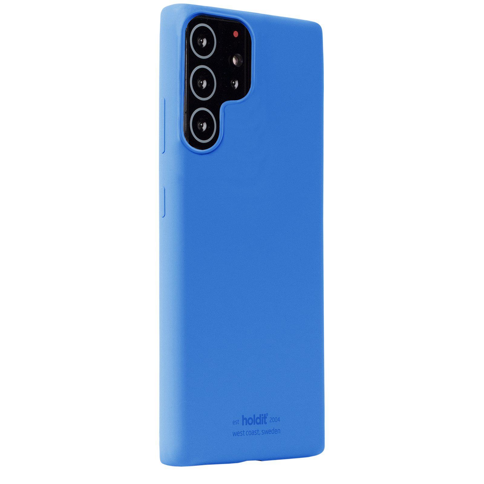 Silikonikuori Samsung Galaxy S22 Ultra Sininen