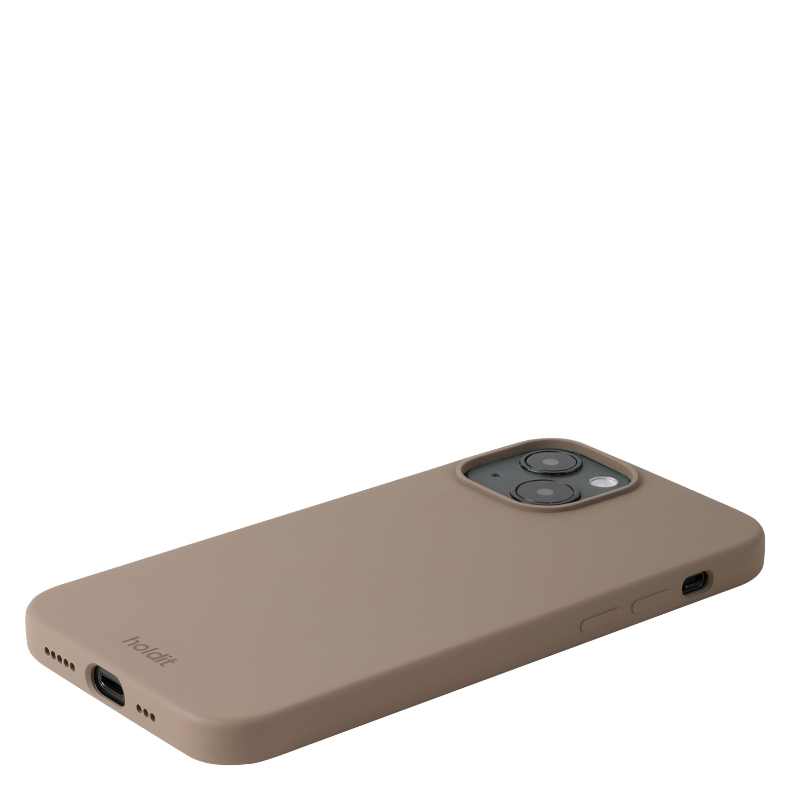 Silikonikuori iPhone 14 Mocha Brown