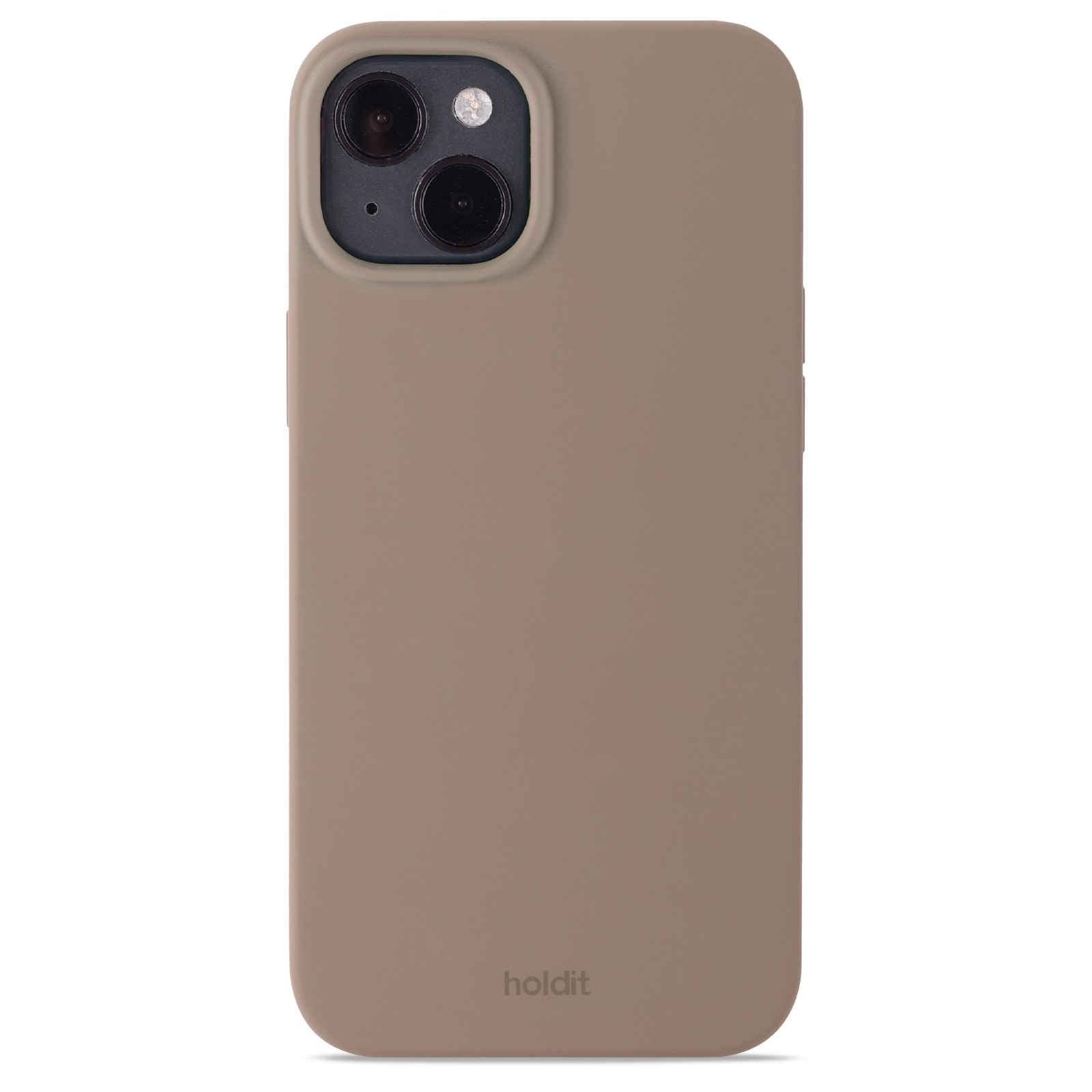 Silikonikuori iPhone 14 Plus Ruskea