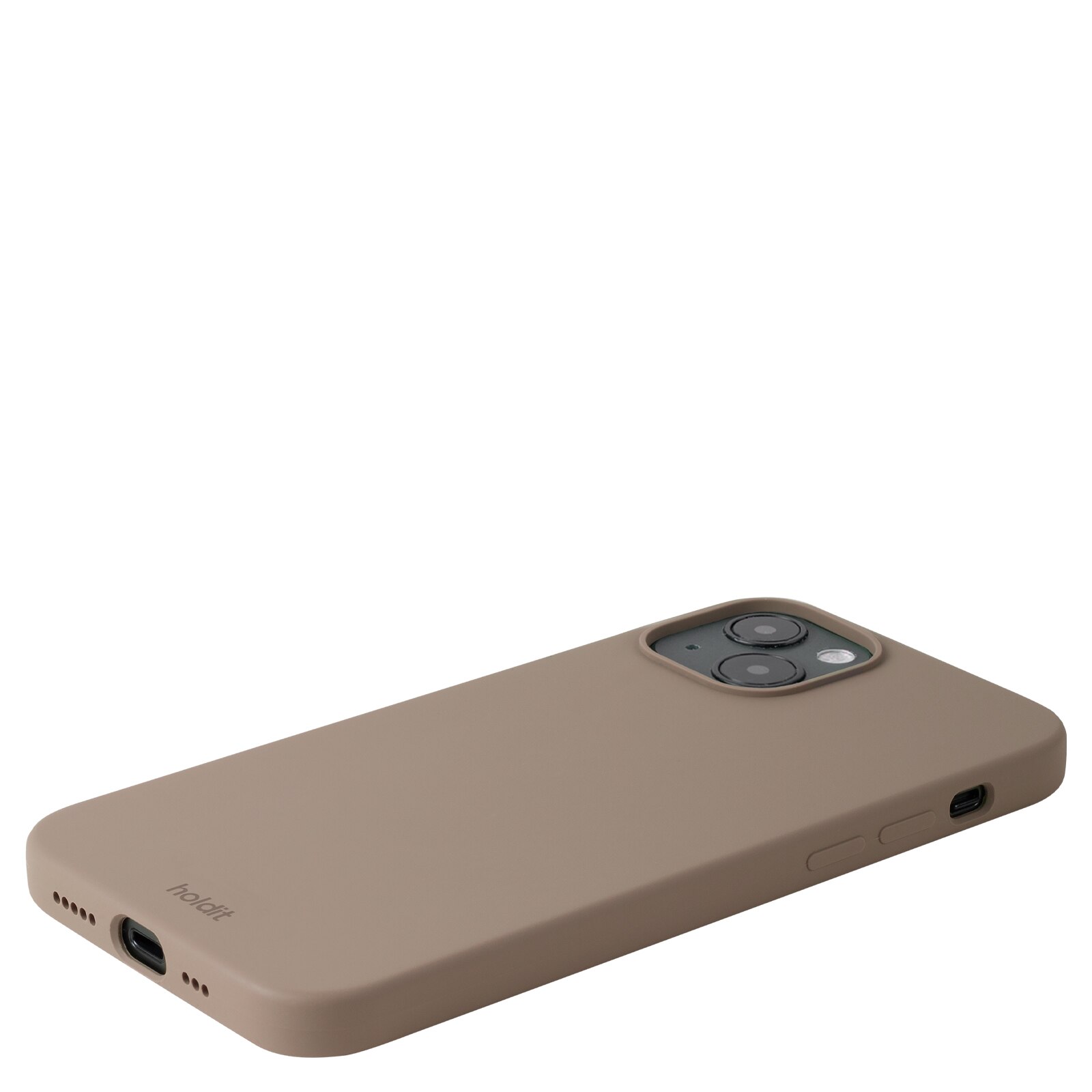 Silikonikuori iPhone 14 Plus Ruskea