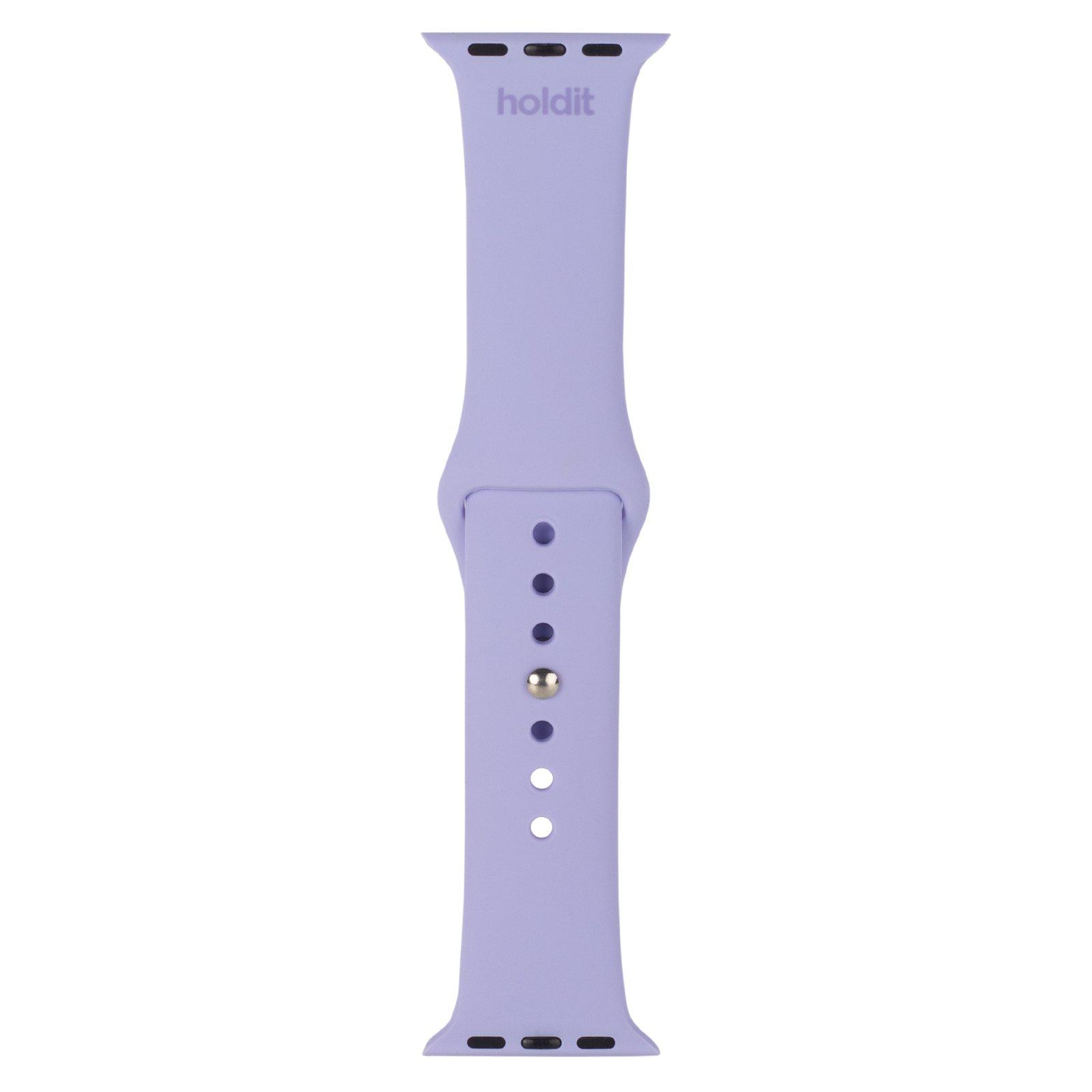 Silikoniranneke Apple Watch 41mm Series 9 Lavender