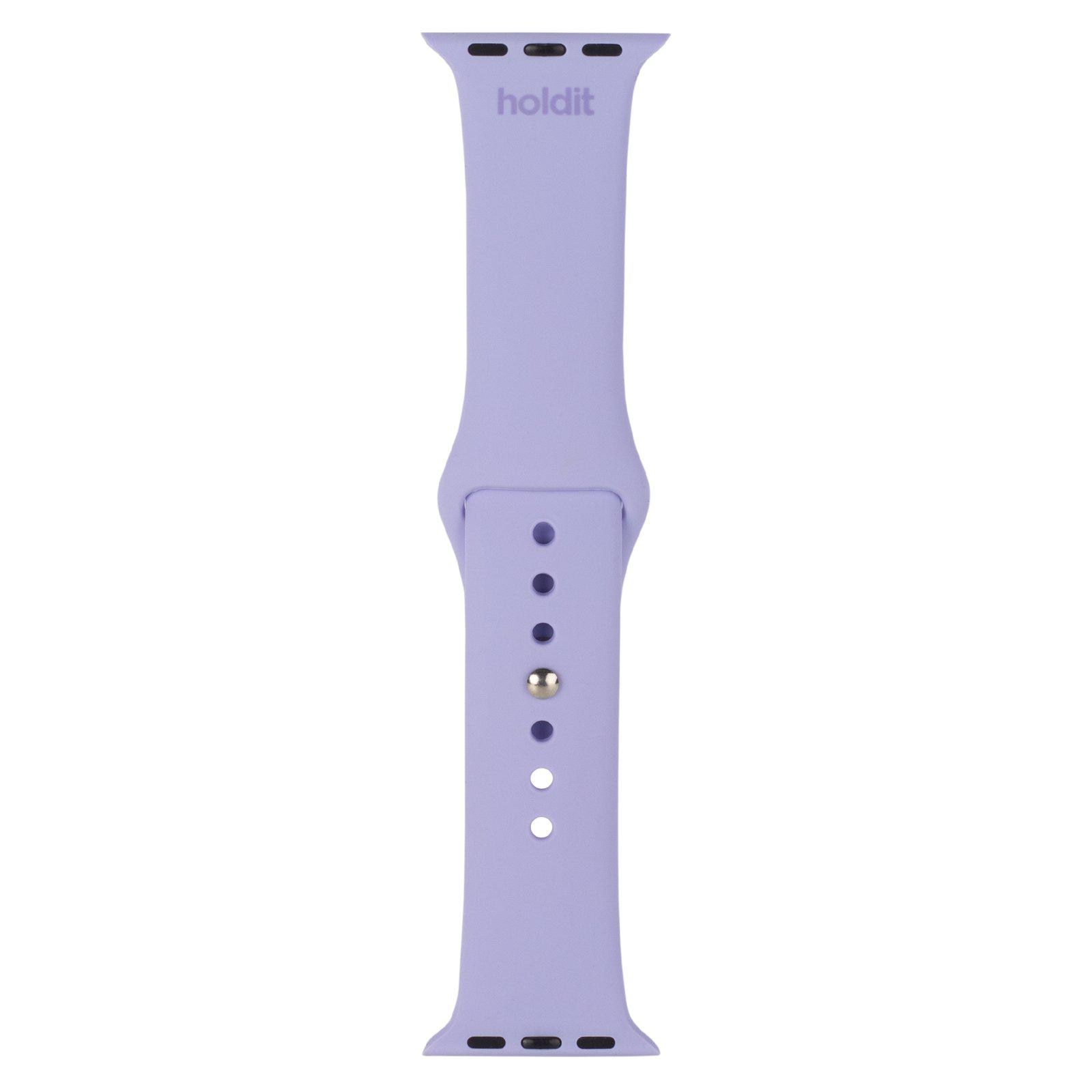 Silikoniranneke Apple Watch 38mm Lavender