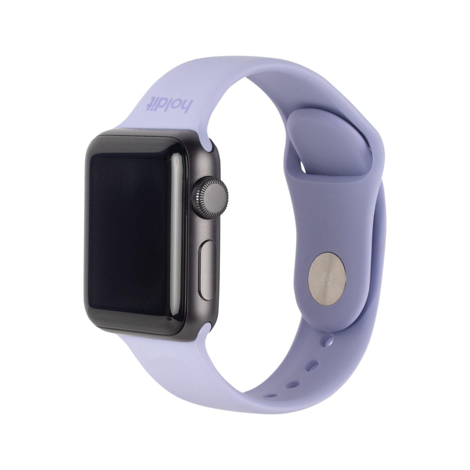 Silikoniranneke Apple Watch 41mm Series 7 Lavender