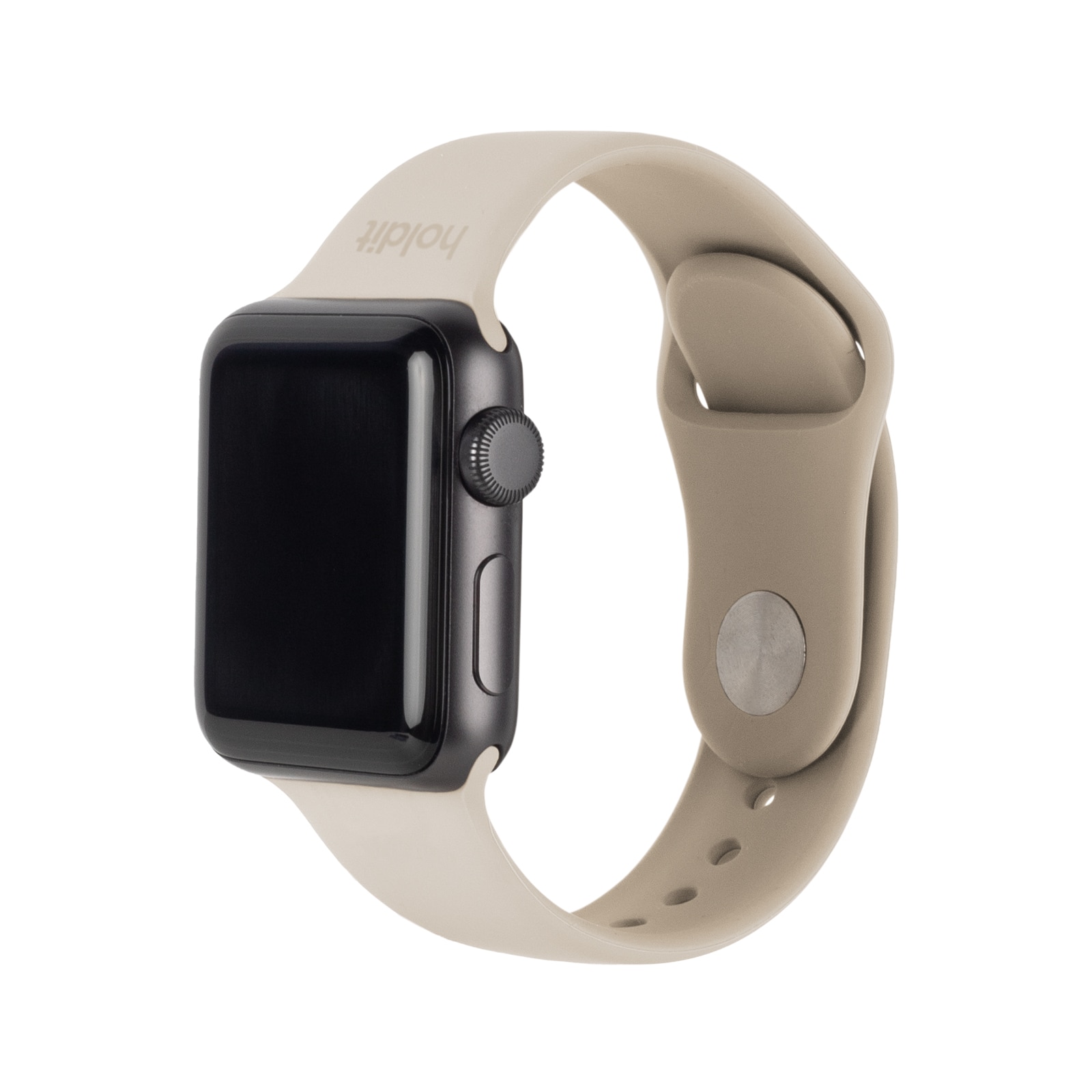 Silikoniranneke Apple Watch 41mm Series 8 Light Beige