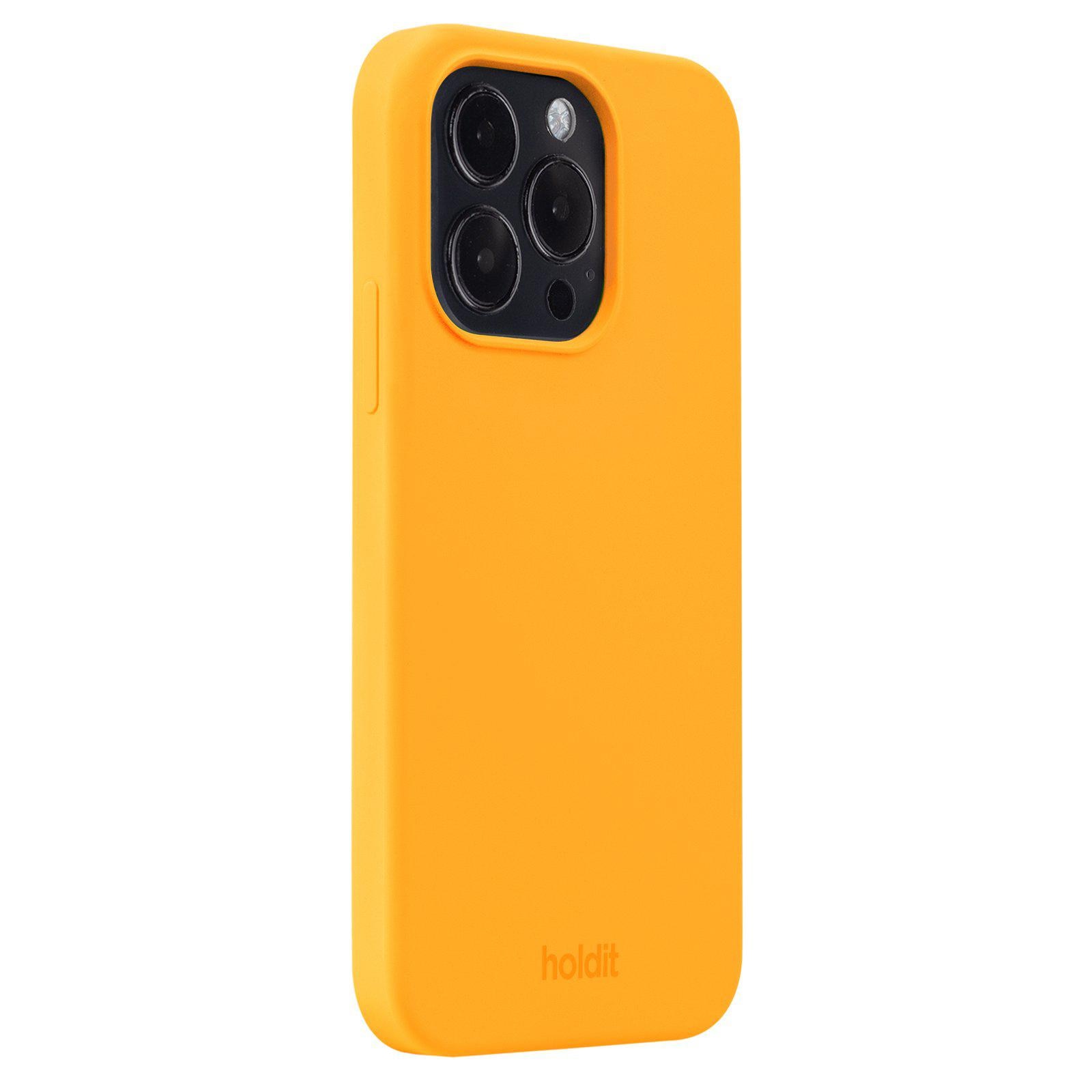 Silikonikuori Apple iPhone 14 Pro Oranssi