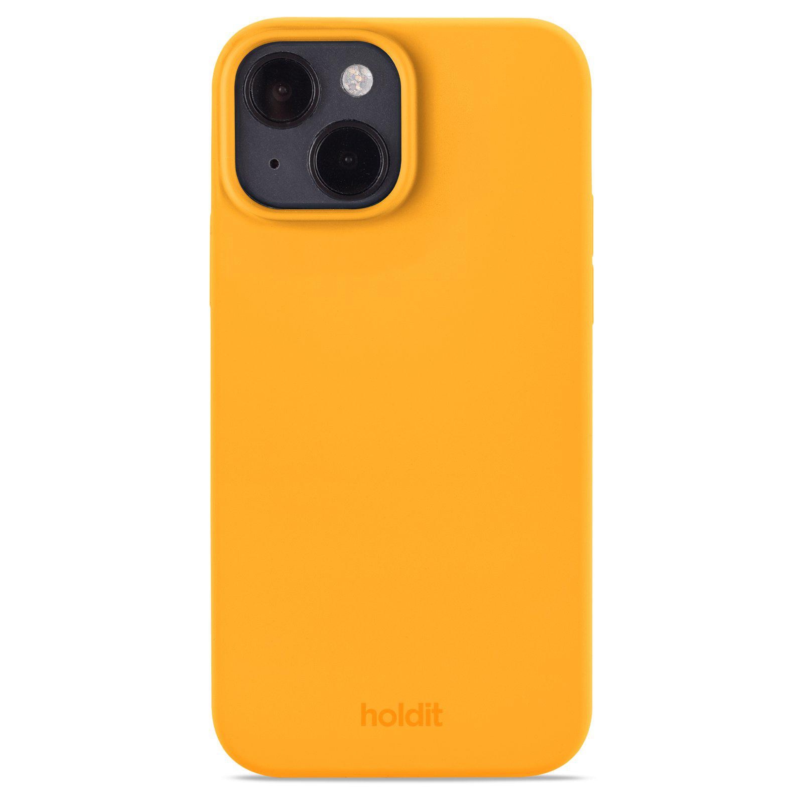 Silikonikuori Apple iPhone 13 Oranssi