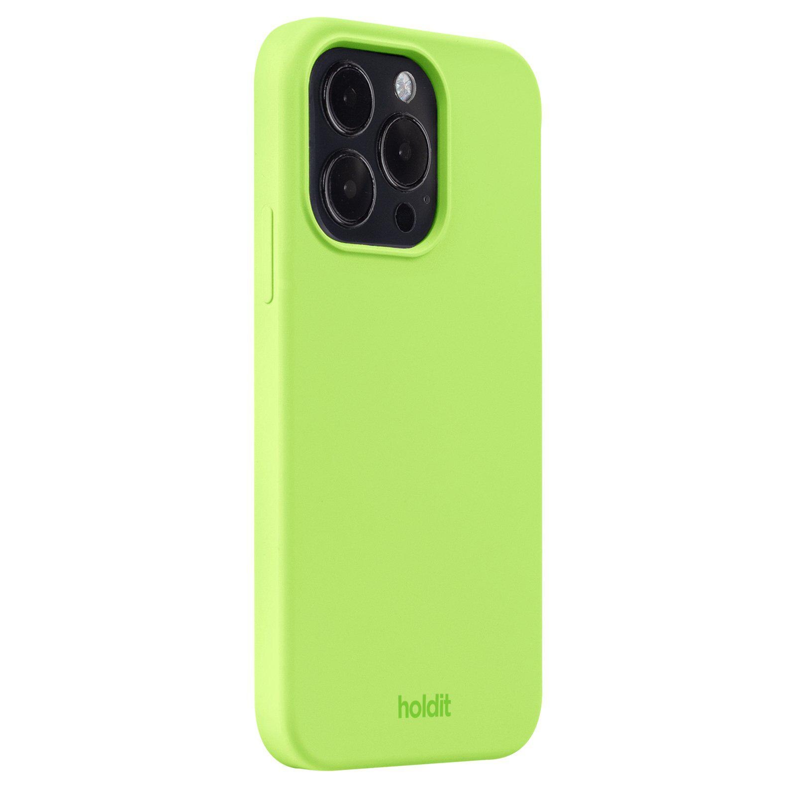 Silikonikuori iPhone 14 Pro Acid Green