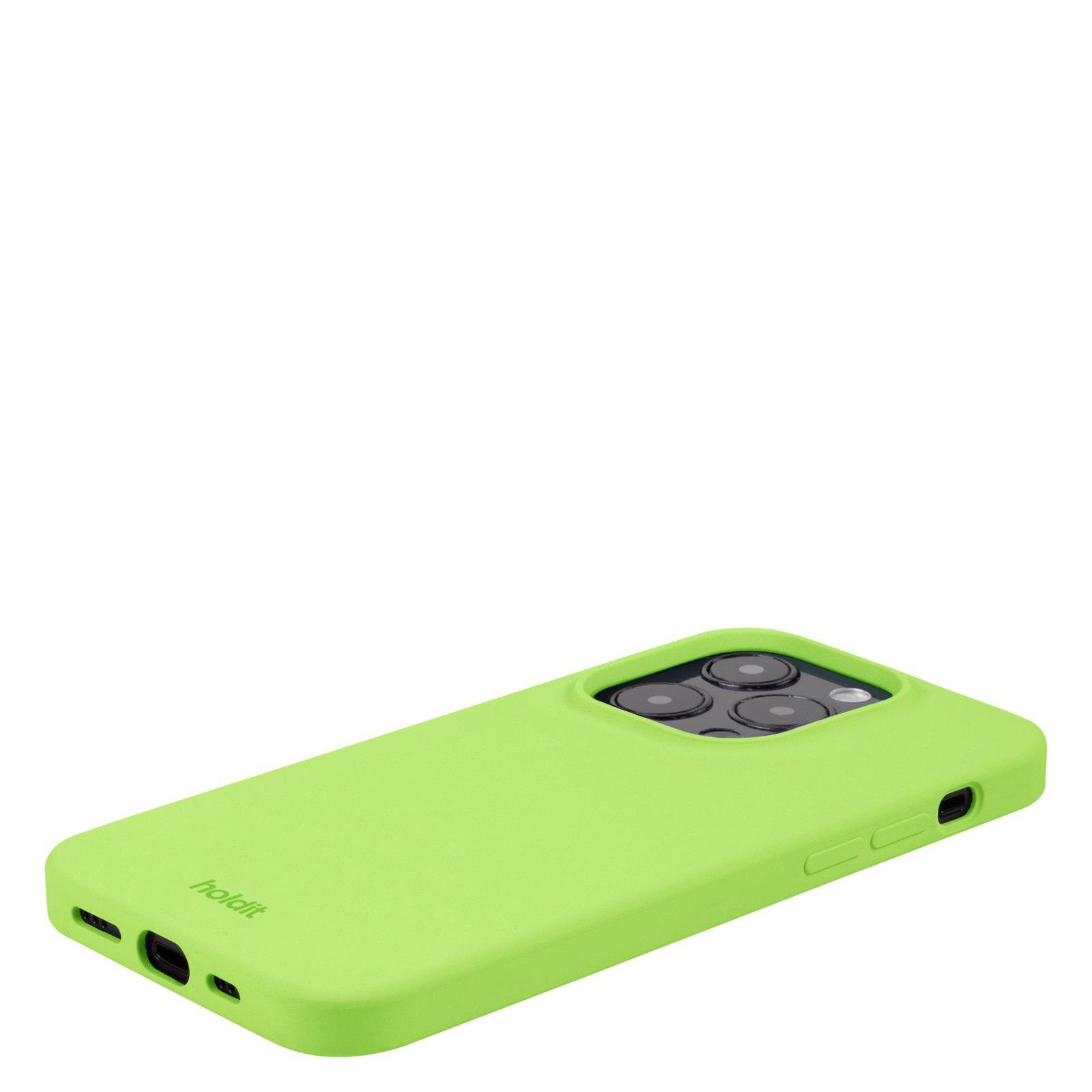 Silikonikuori iPhone 14 Pro Acid Green