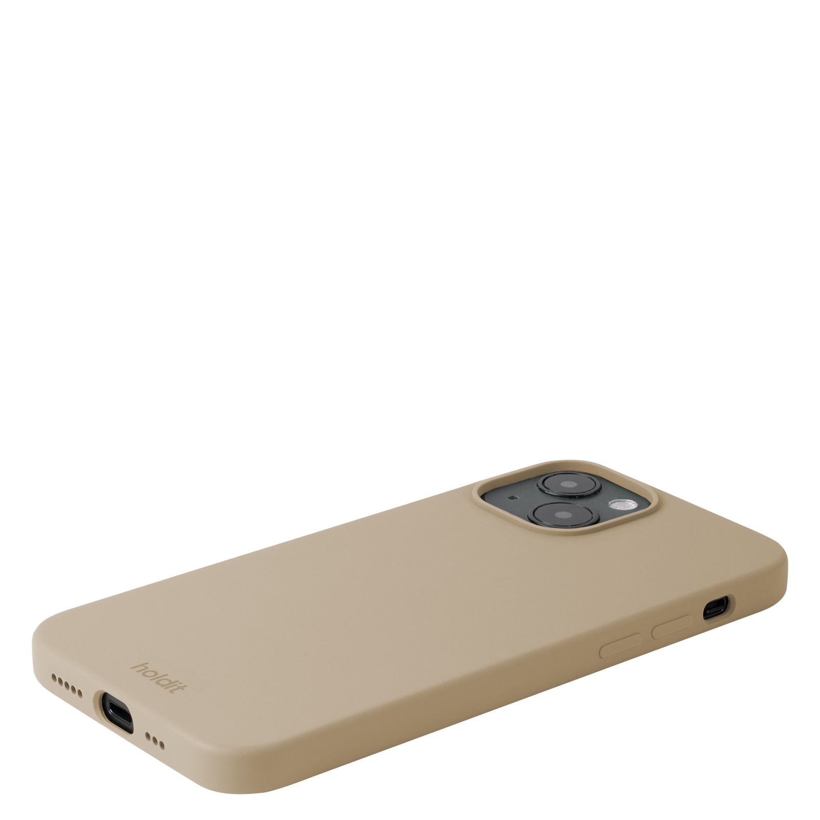 Silikonikuori iPhone 14 Beige