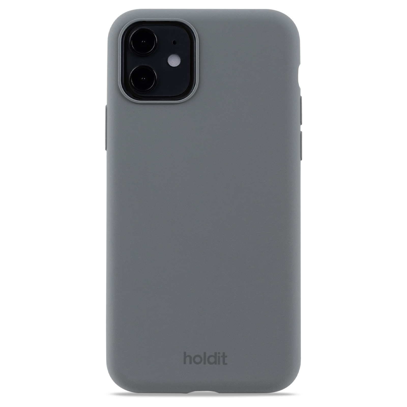 Silikonikuori iPhone 11 Space Gray