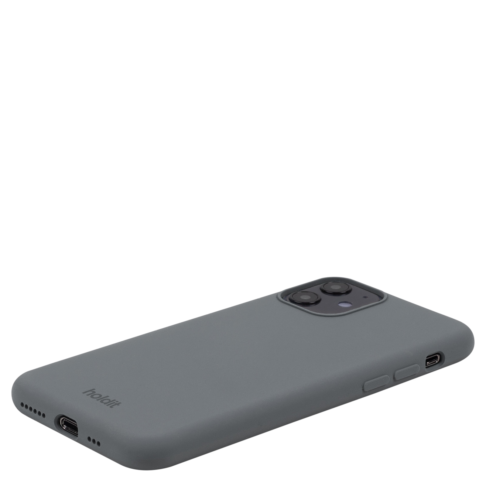 Silikonikuori iPhone 11 Space Gray