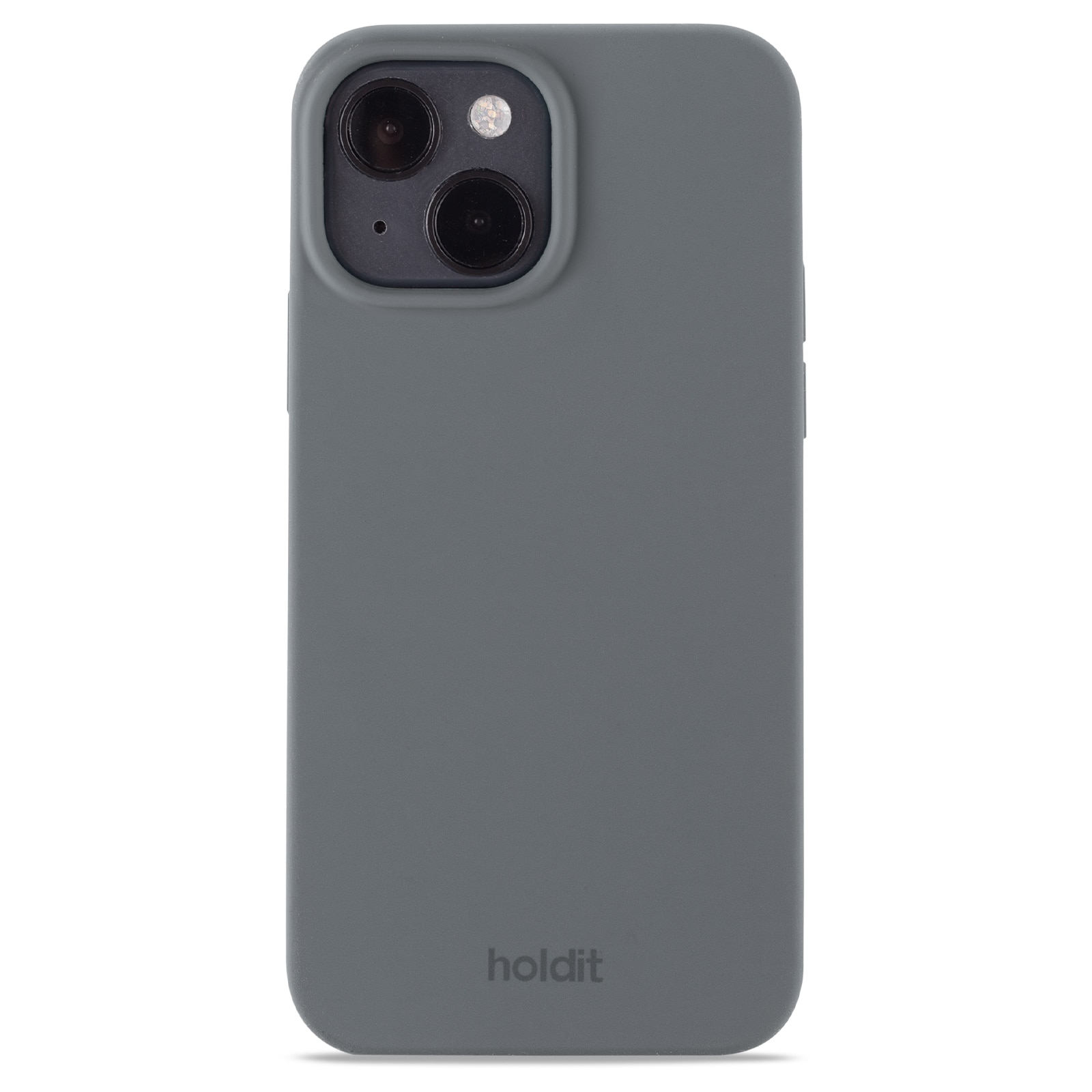 Silikonikuori iPhone 13 Space Gray