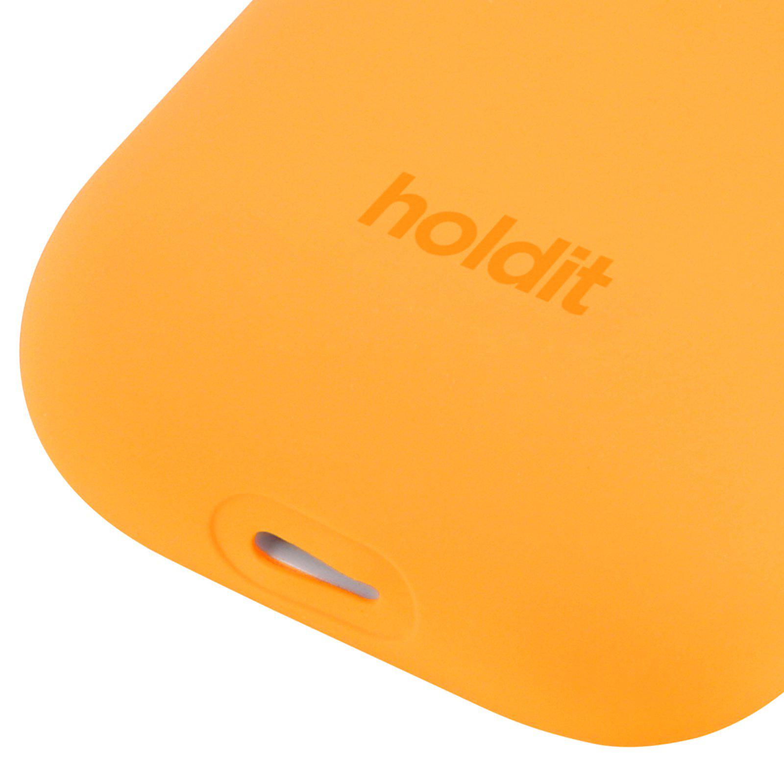 Silikonikotelo Apple AirPods Orange Juice