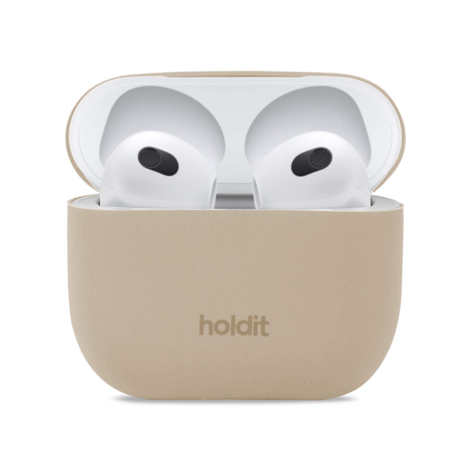 Silikonikotelo AirPods 3 Latte Beige