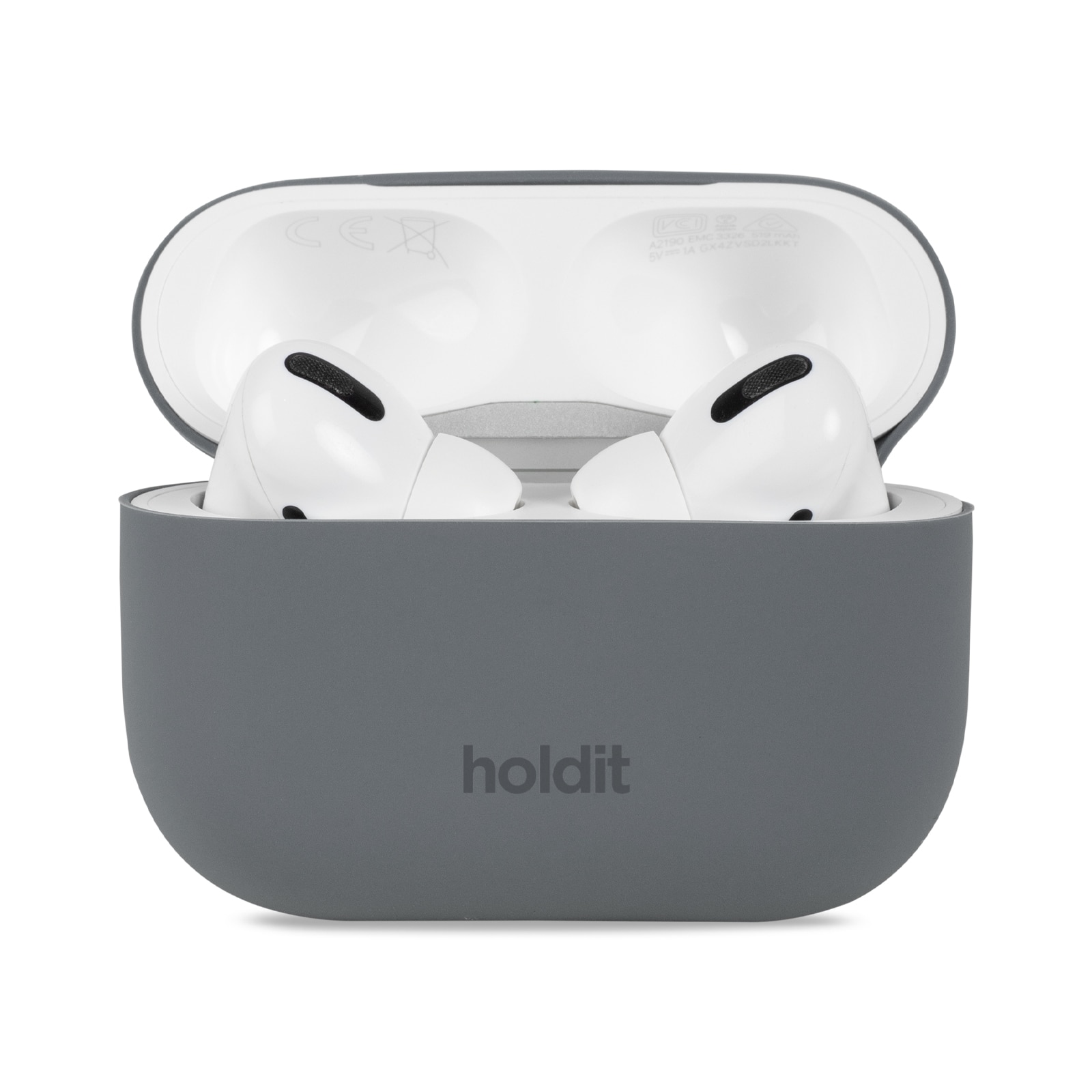 Silikonikotelo Apple AirPods Pro Space Gray