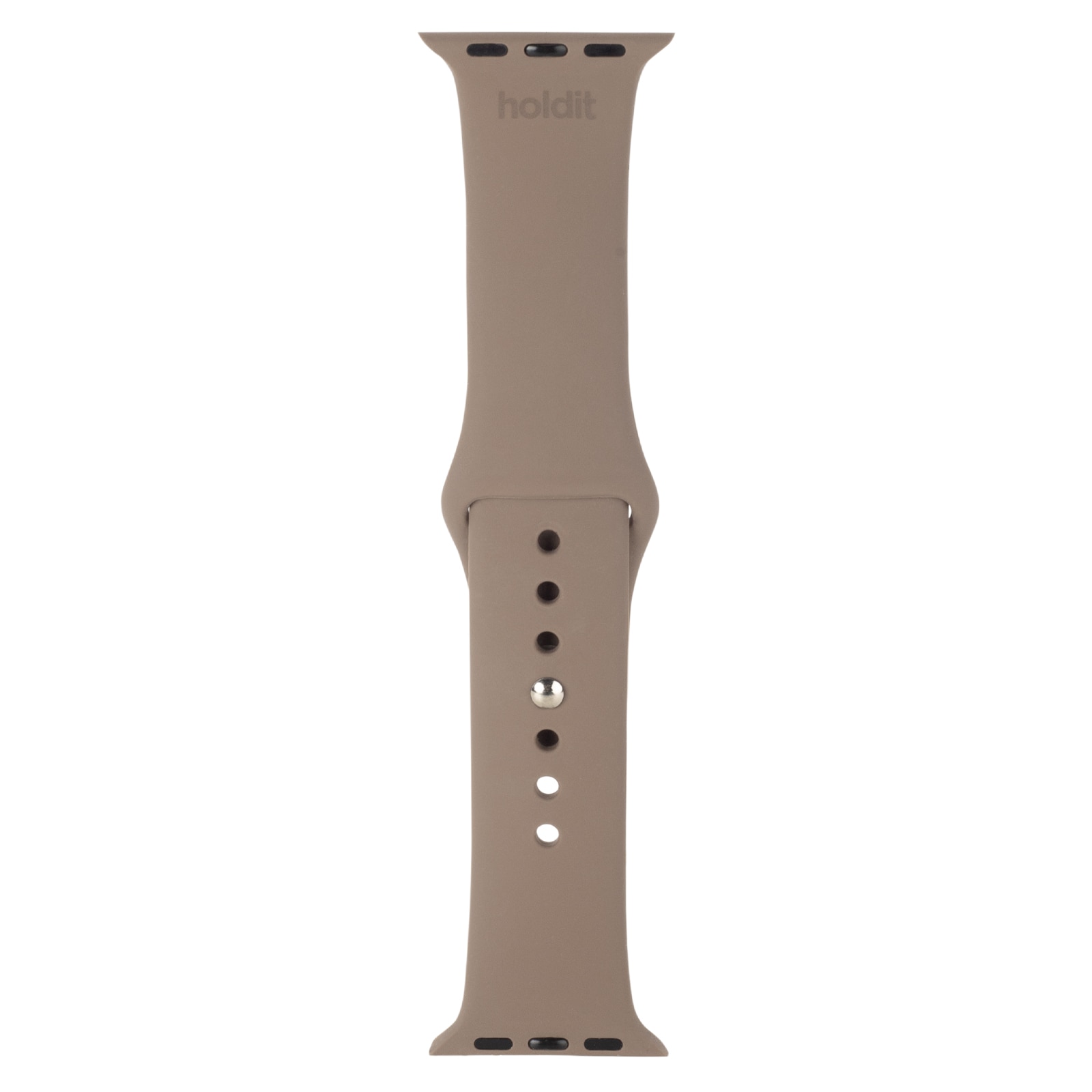 Silikoniranneke Apple Watch 41mm Series 8 Mocha Brown