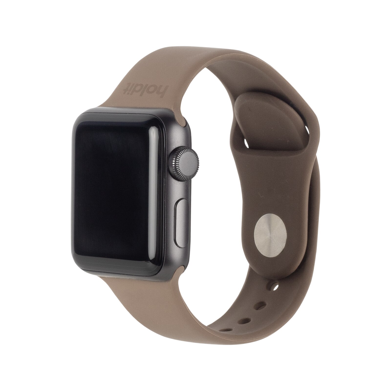 Silikoniranneke Apple Watch 38/40/41 mm Mocha Brown