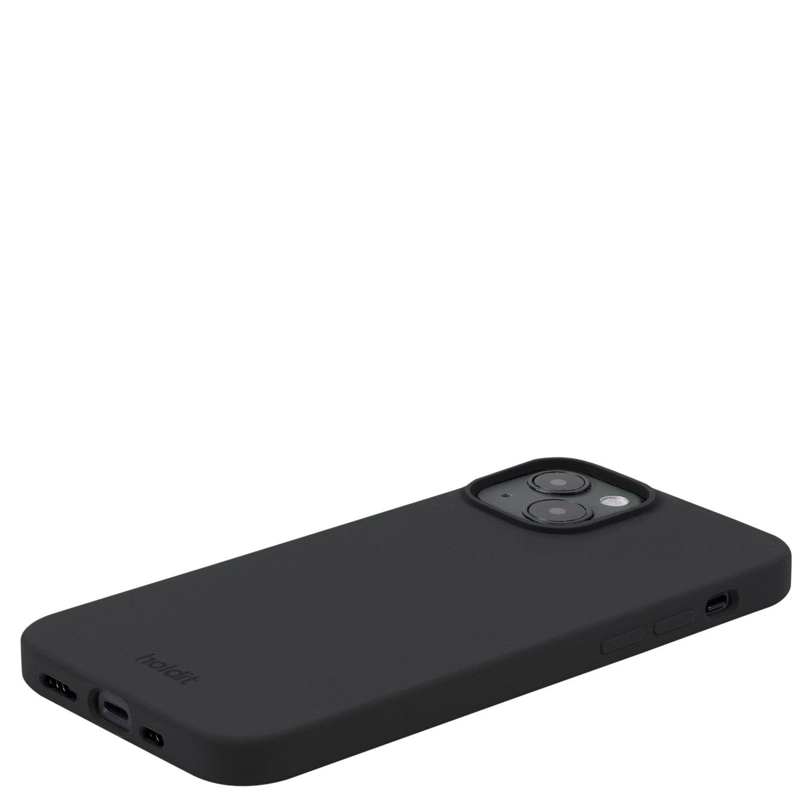 Silikonikuori iPhone 15 Black