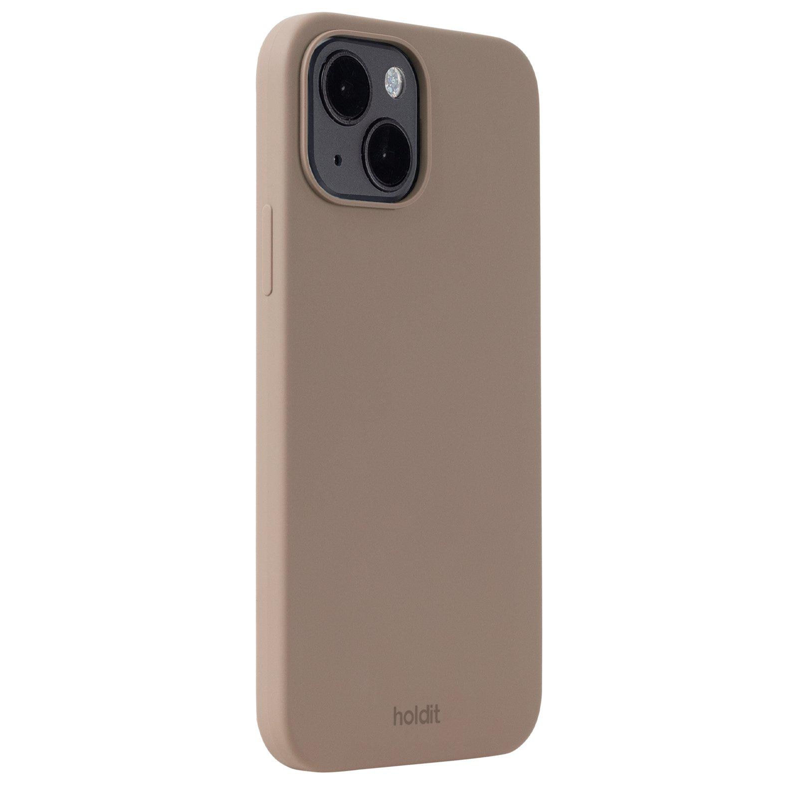 Silikonikuori iPhone 15 Mocha Brown