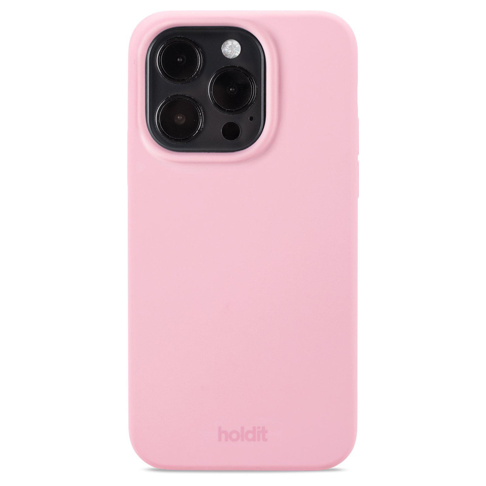 Silikonikuori iPhone 15 Pro Pink