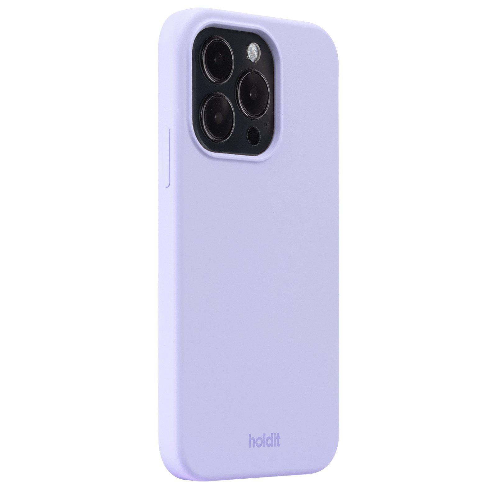Silikonikuori iPhone 15 Pro Lavender