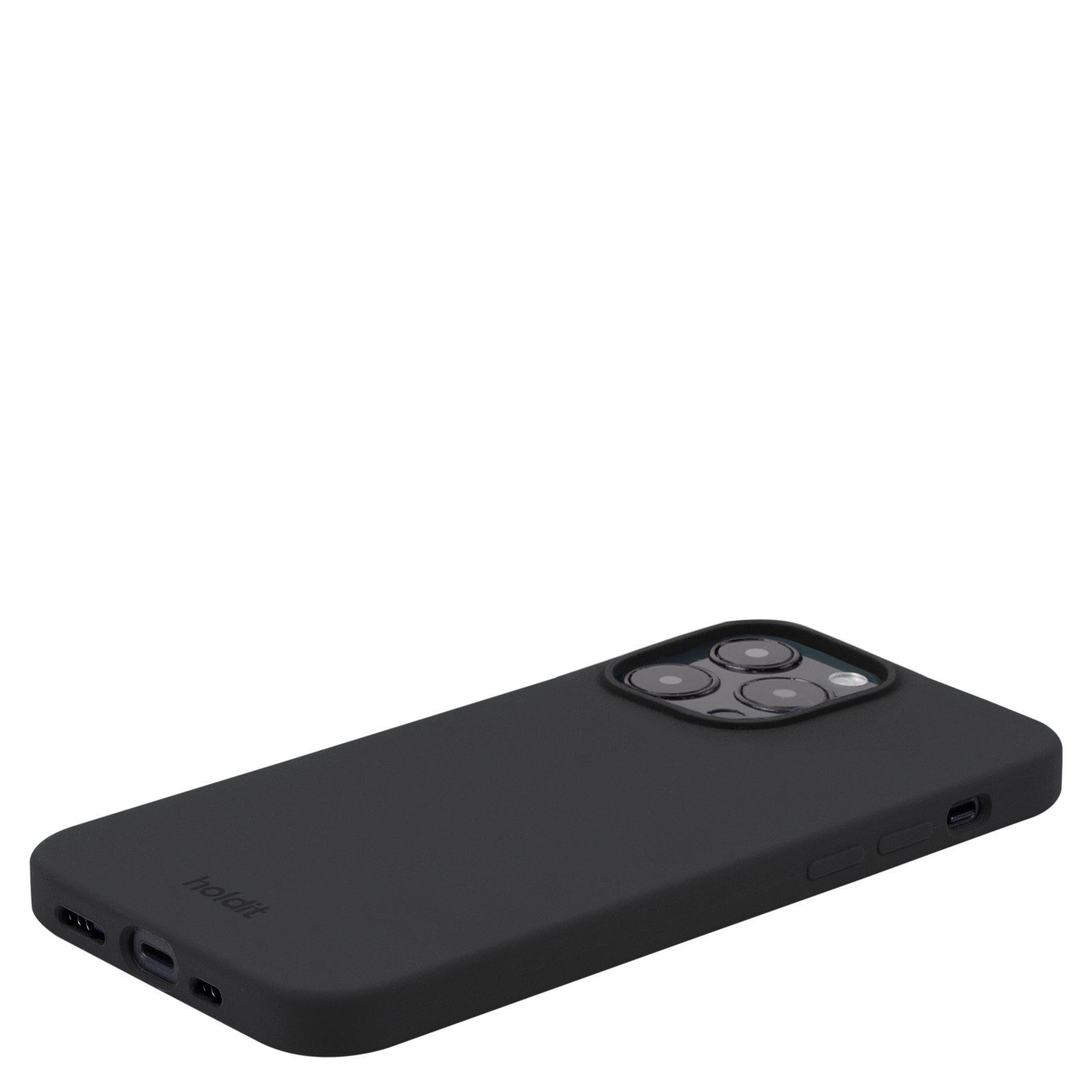 Silikonikuori iPhone 15 Pro Max Black