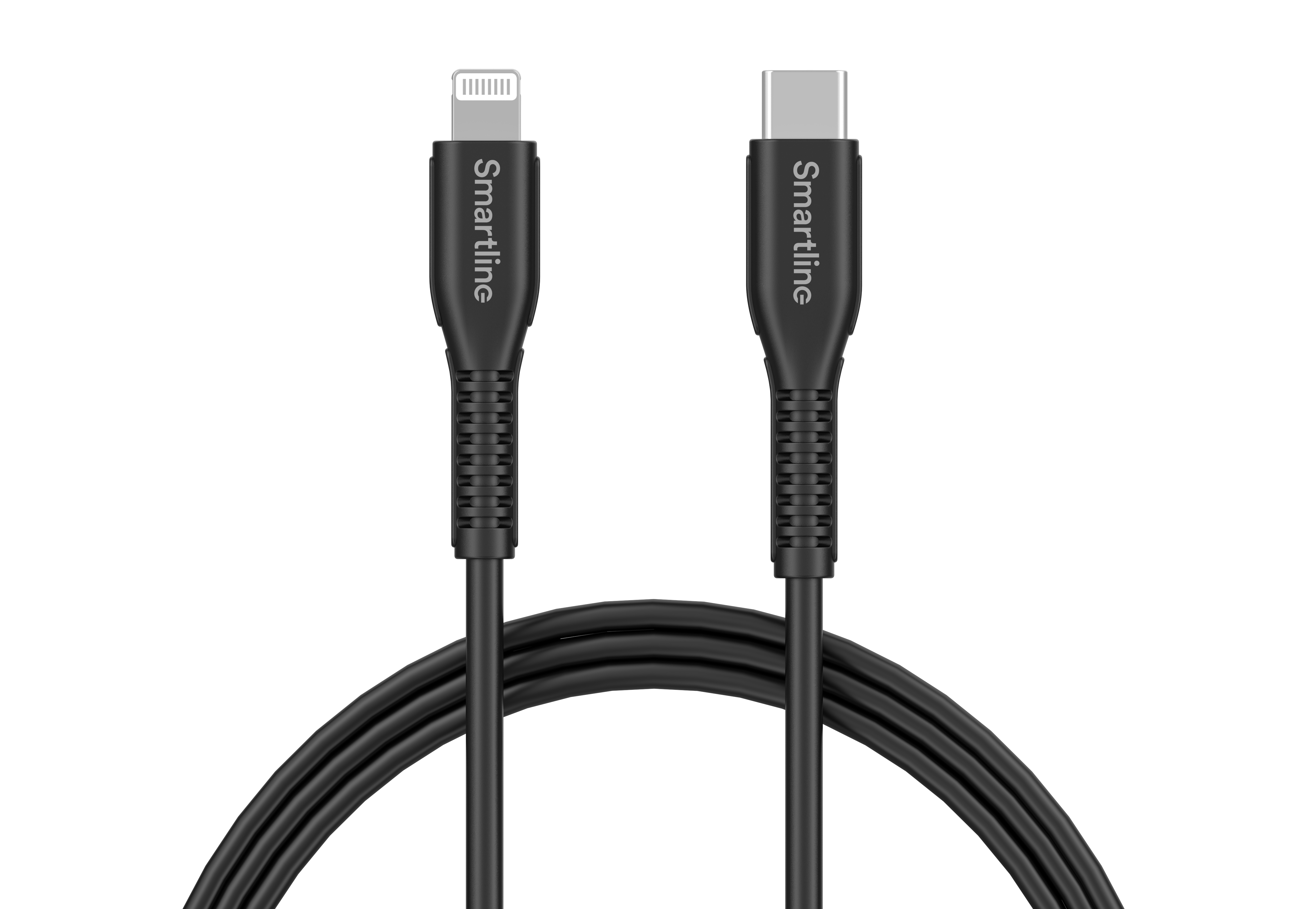 Strong USB Cable USB-C - Lightning 2m musta