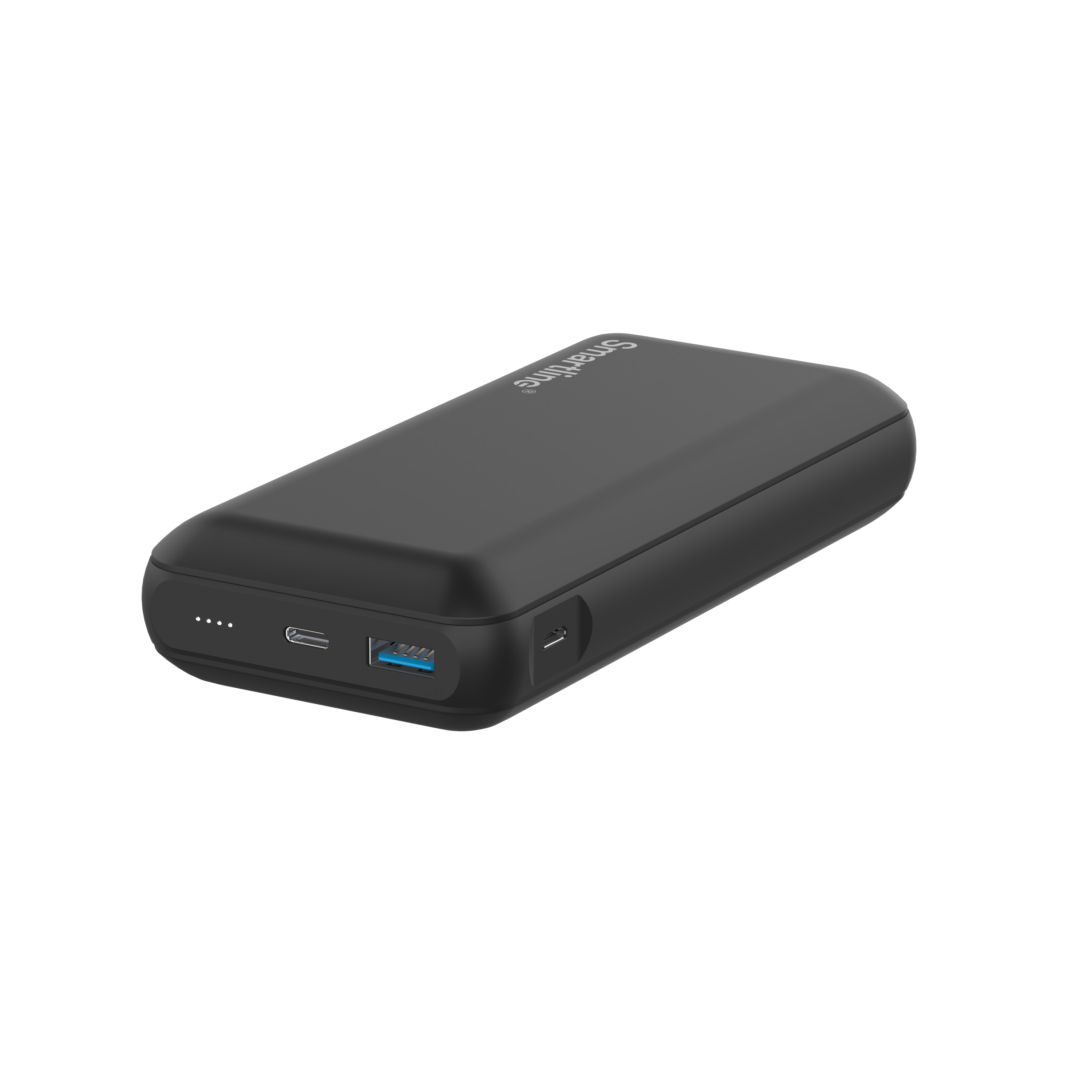 Powerbank 20000 mAh USB-A + USB-C PD musta