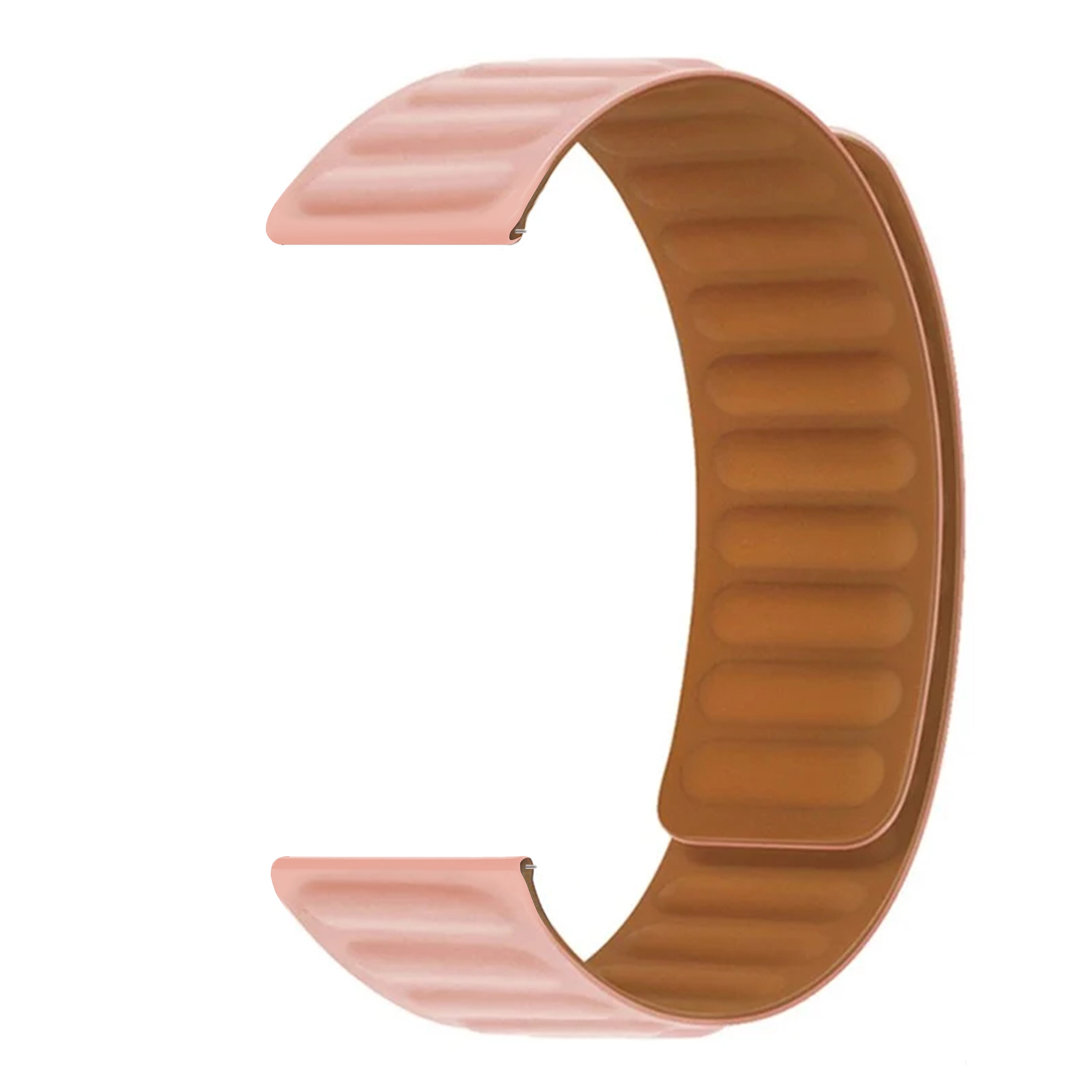 Magneettinen Silikoniranneke Garmin Vivomove Style vaaleanpunainen