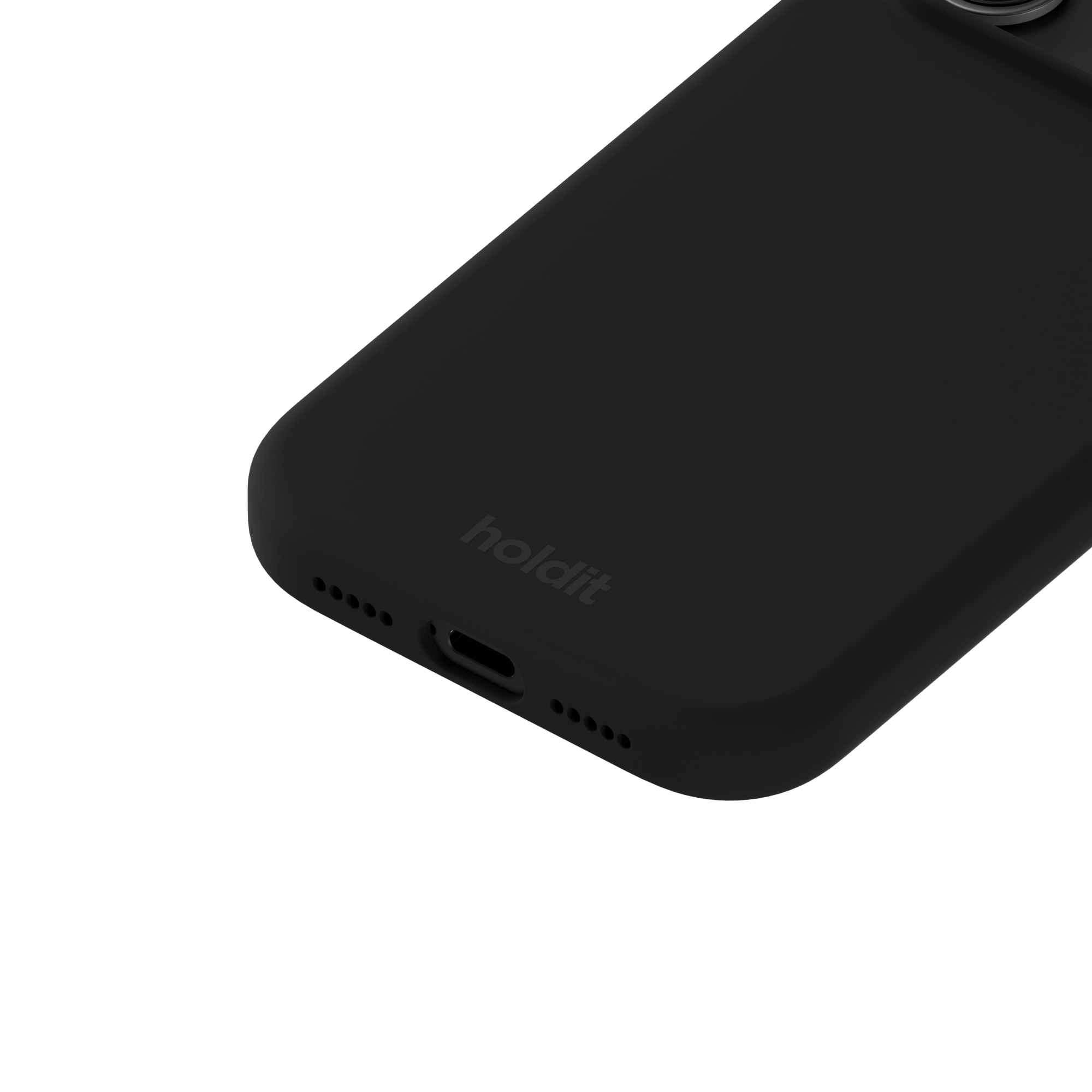 Silikonikuori iPhone 17 Pro Max Black