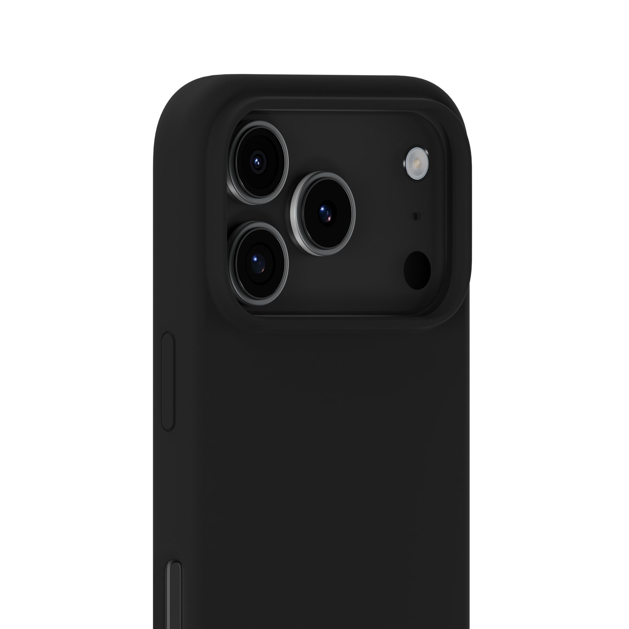 Silikonikuori iPhone 17 Pro Max Black