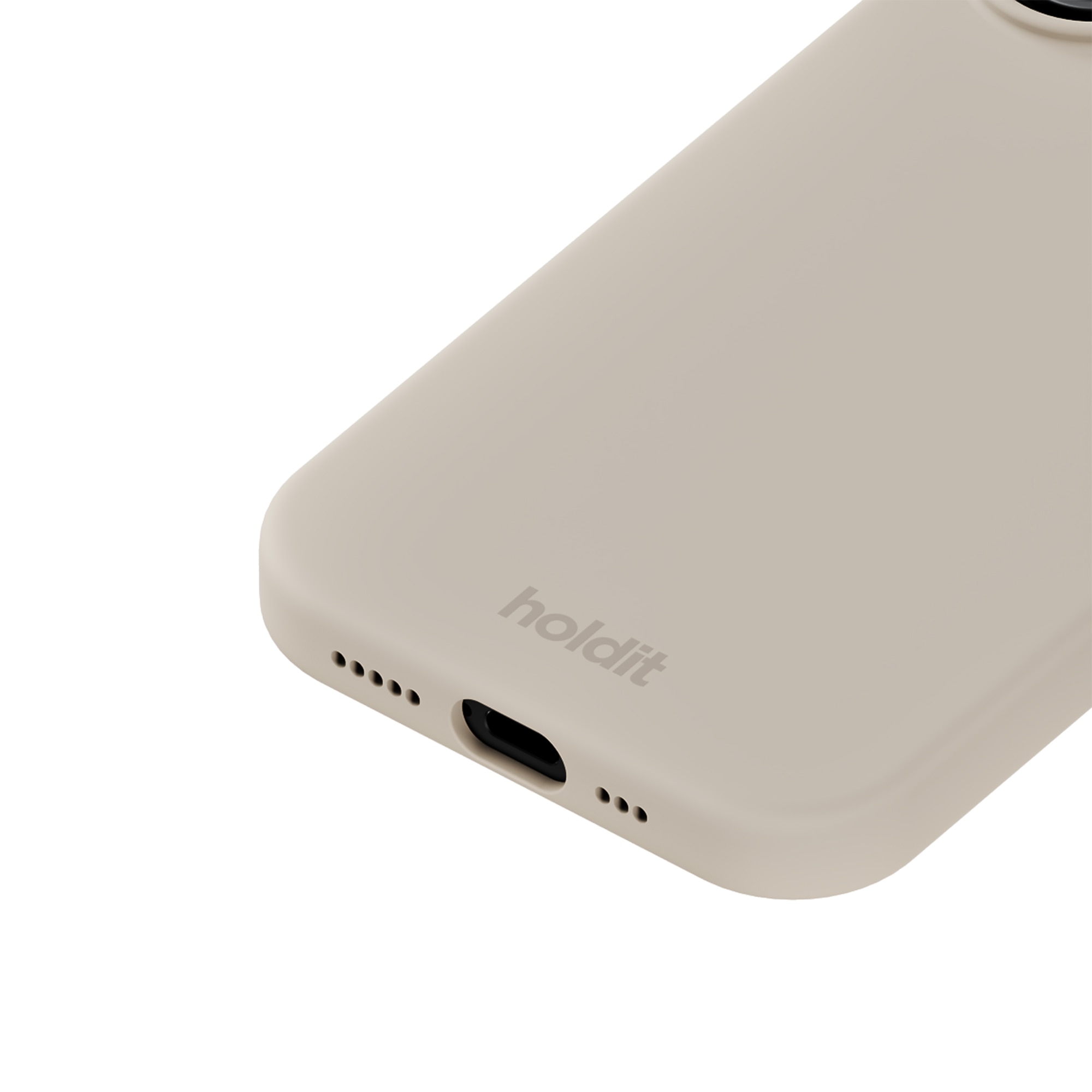 Silikonikuori iPhone 17 Light Beige