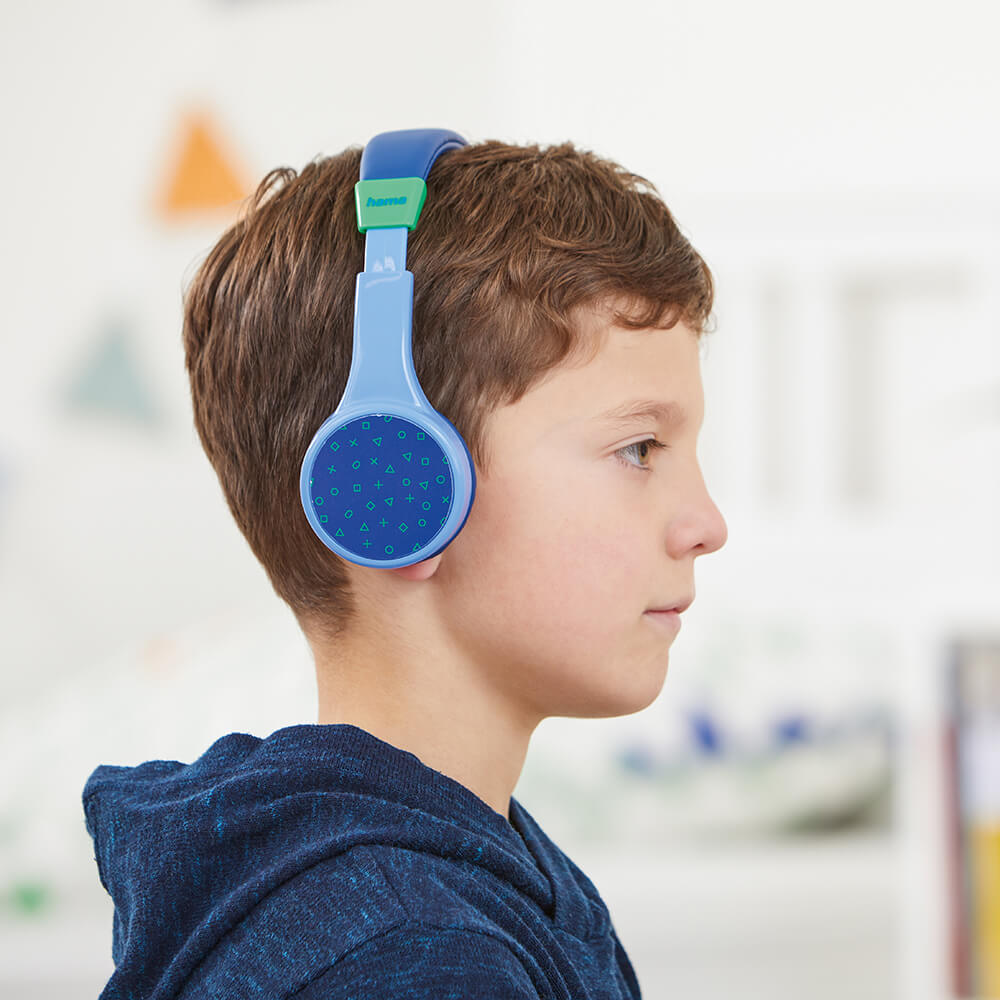 Teens Guard On-Ear Wireless Lasten Kuulokkeet sininen