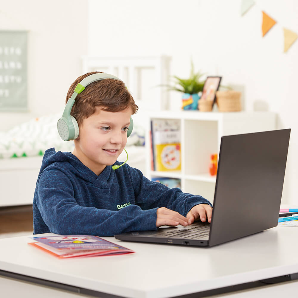 Teens Guard On-Ear Wireless Lasten Kuulokkeet vihreä