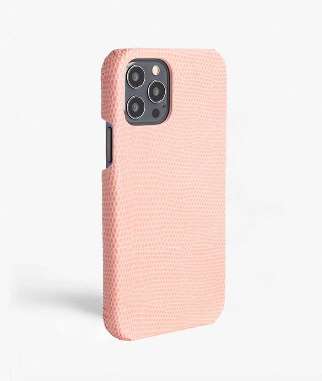 Kuori iPhone 12/iPhone 12 Pro Lizard Vaaleanpunainen