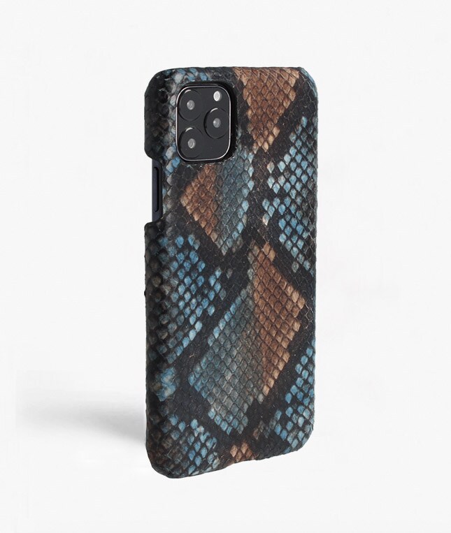 Kuori iPhone 11 Pro Max Python Multicolor Sunset Blue