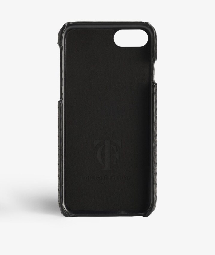 Kuori iPhone 8 Real Python Black/Bronze