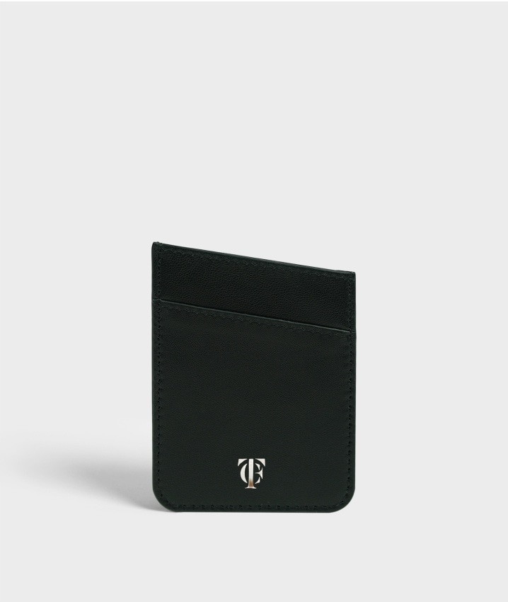 S.C Itsekiinnittyvä Korttipidike Nappa Black