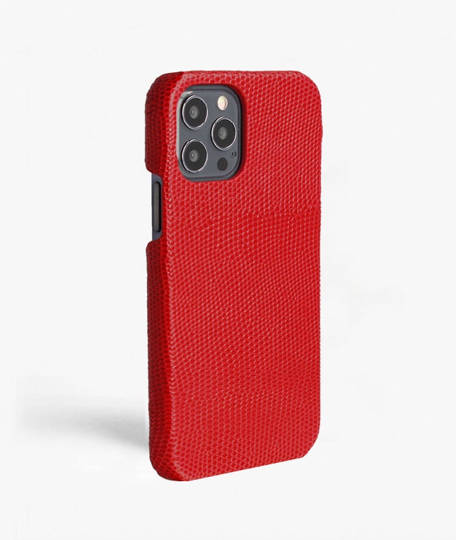 Kuori iPhone 12/iPhone 12 Pro Lizard Punainen