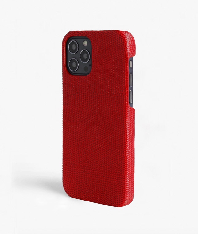 Kuori iPhone 12/iPhone 12 Pro Lizard Punainen