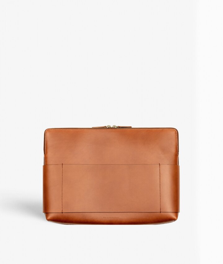 Tietokonelaukku 15" Snake Vegetable Tanned Ruskea