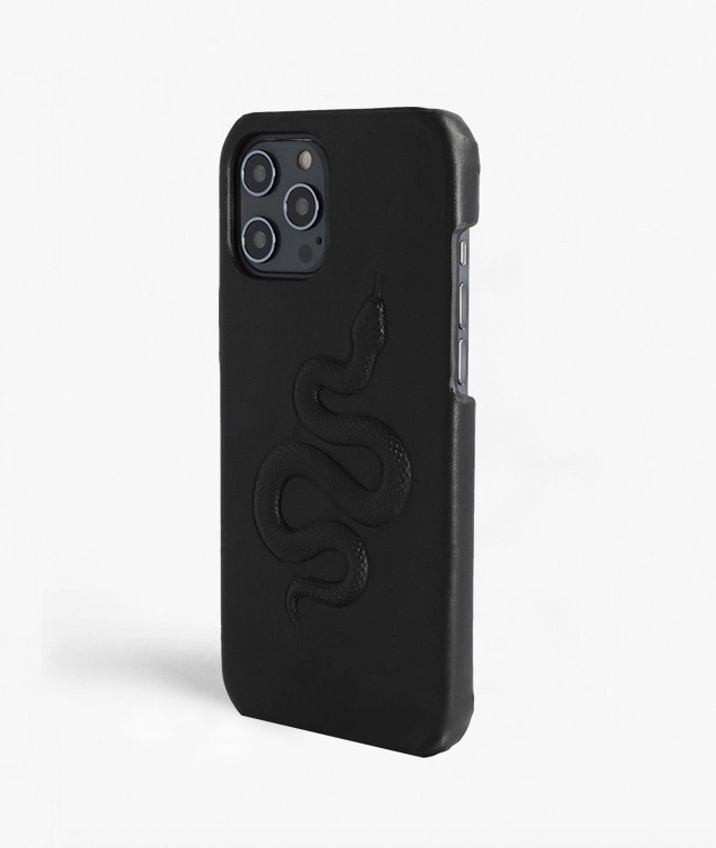 Kuori iPhone 12 Pro Max Snake Black