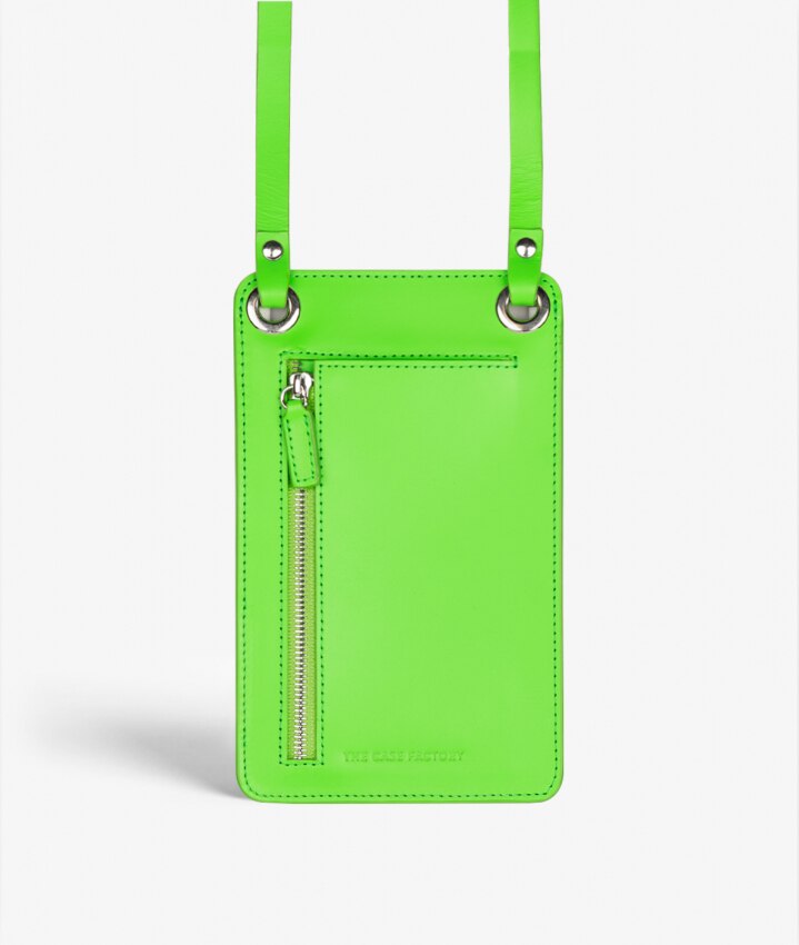 Smart Crossbody Laukku Vegetable Tanned Smiley Vihreä