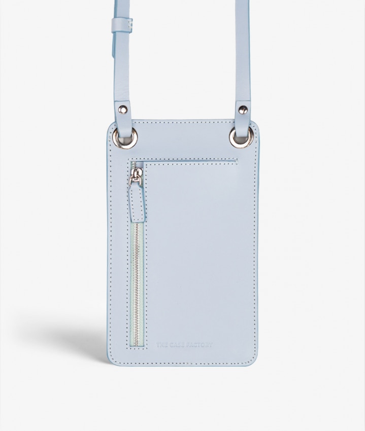 Smart Crossbody Laukku Vegetable Tanned Smiley Sininen
