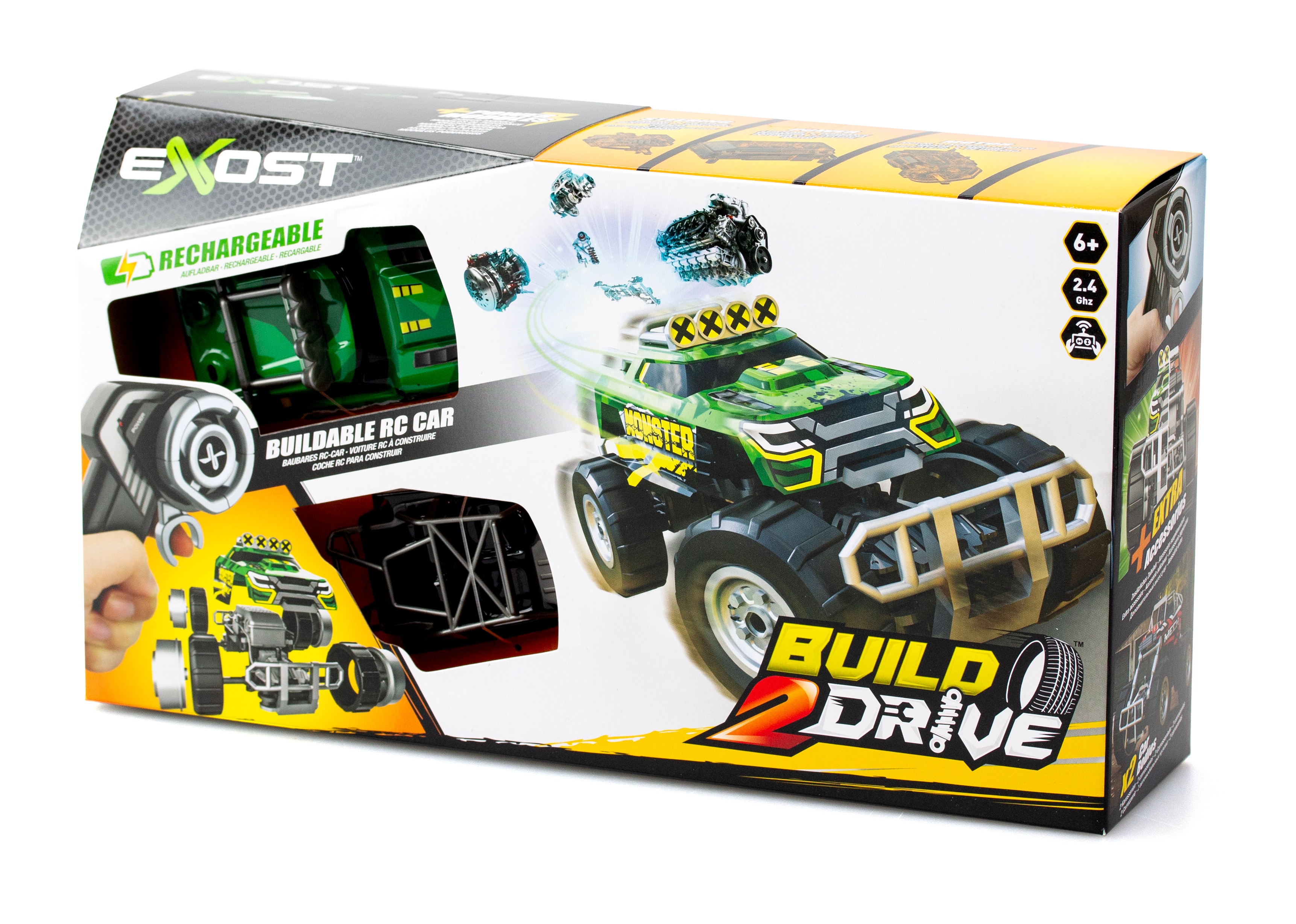 Build 2 Drive - Mighty Crawler vihreä