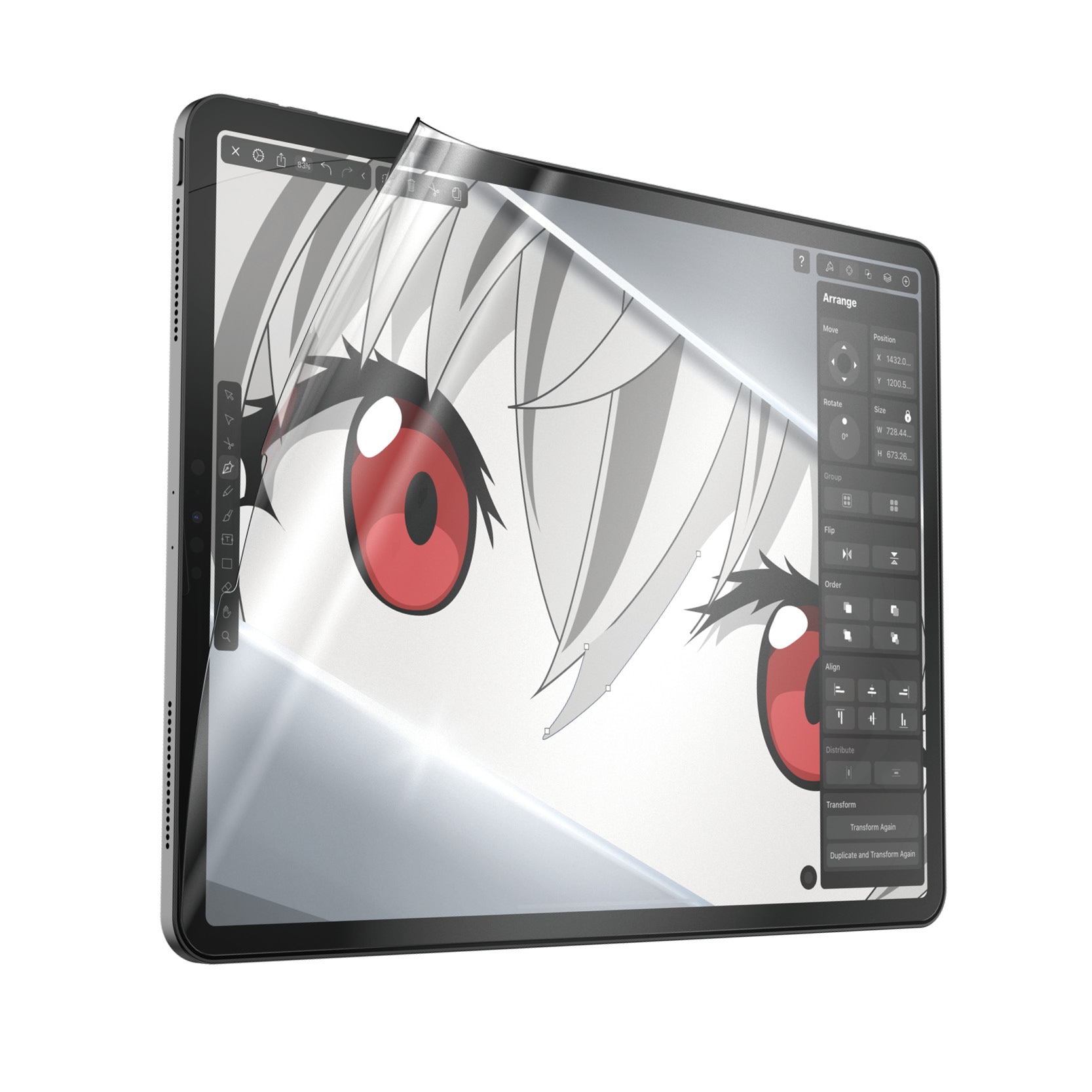 iPad Pro 12.9 6th Gen (2022) GraphicPaper Screen Protector