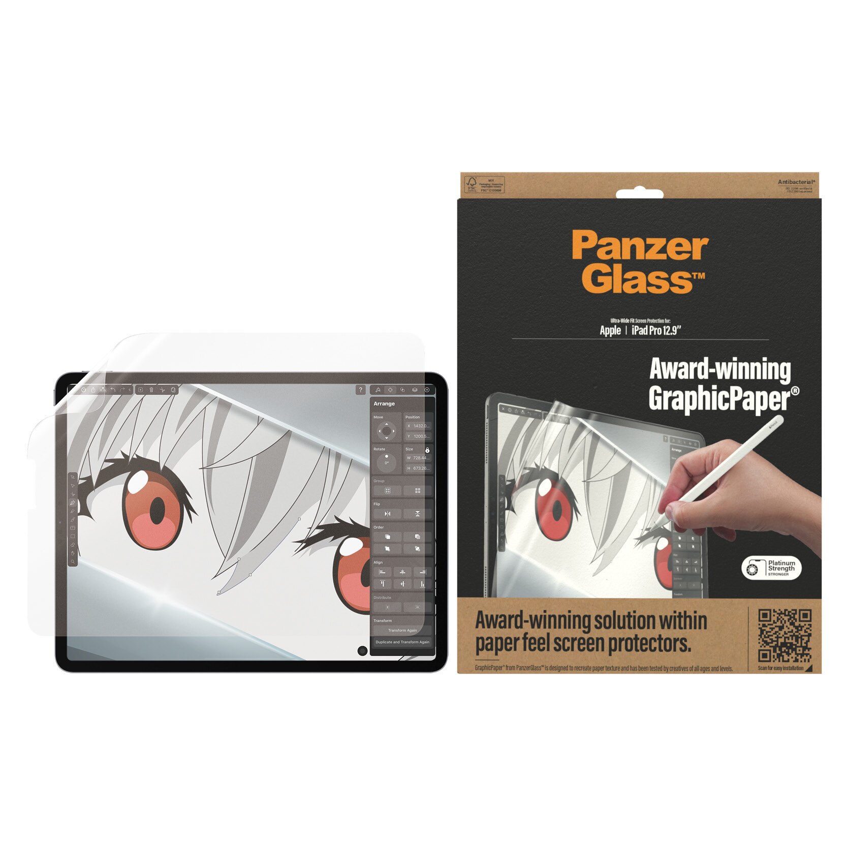 iPad Pro 12.9 4th Gen (2020) GraphicPaper Screen Protector