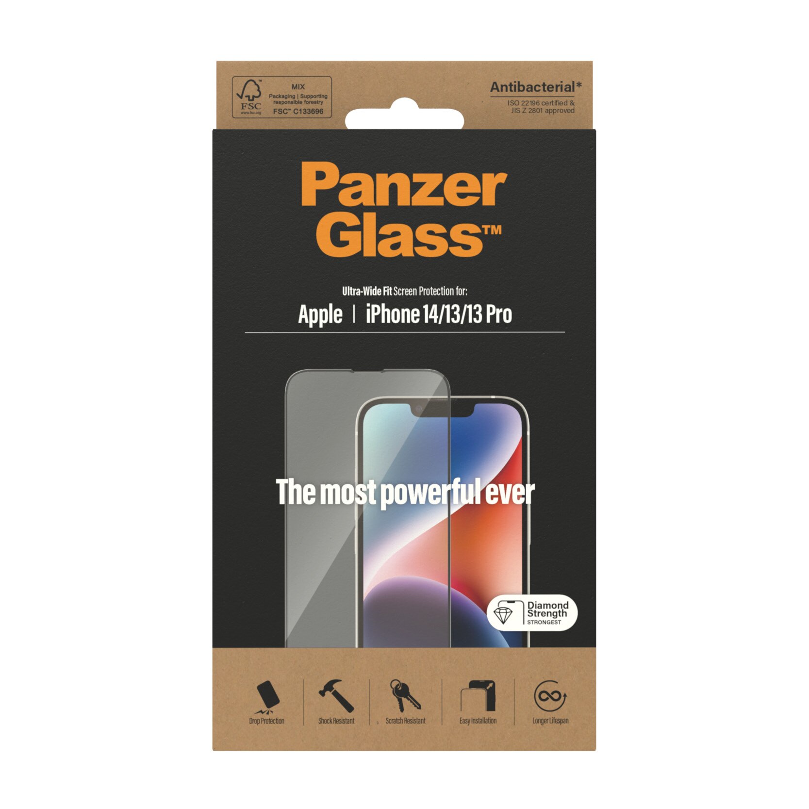 iPhone 13 Screen Protector Ultra Wide Fit
