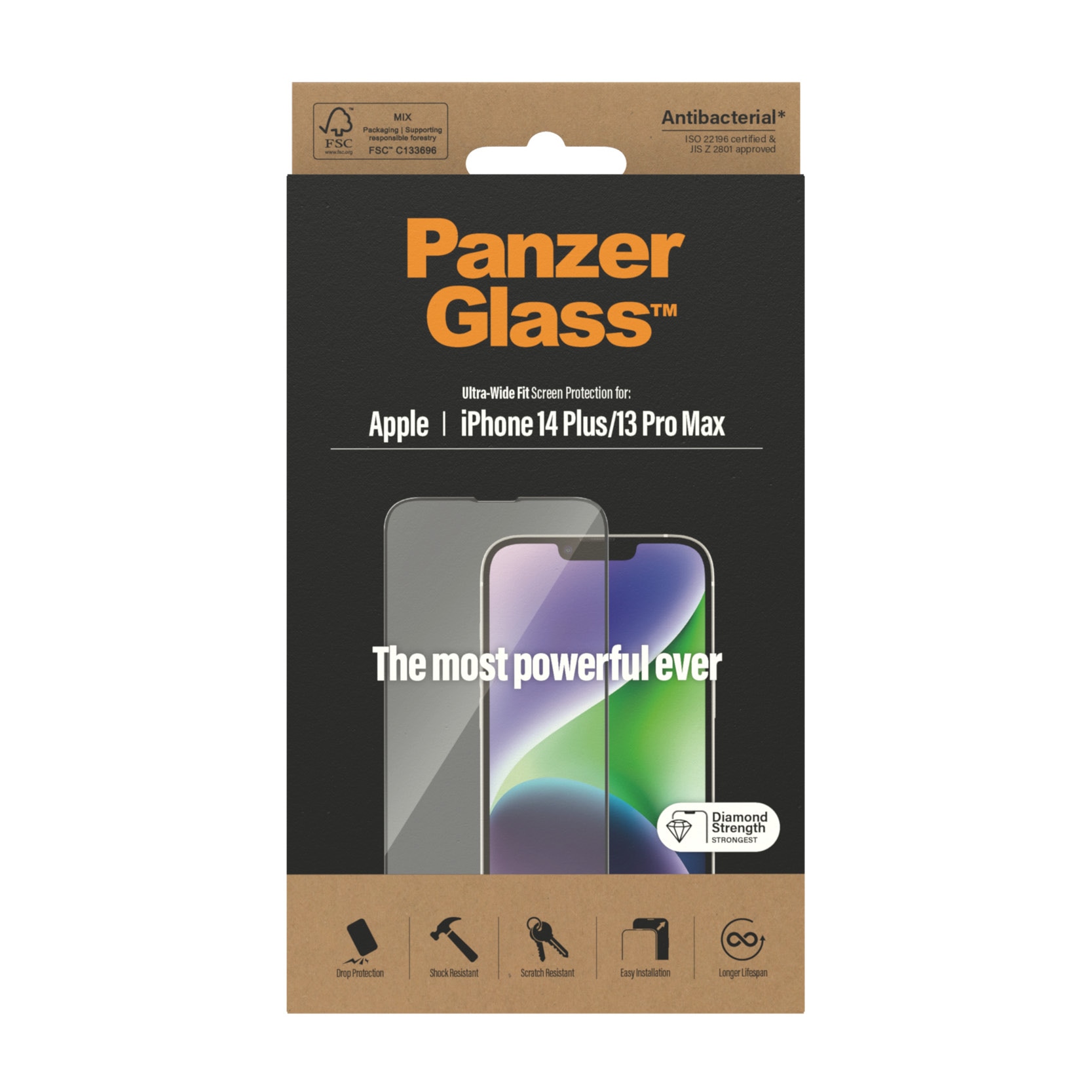 iPhone 14 Plus Screen Protector Ultra Wide Fit