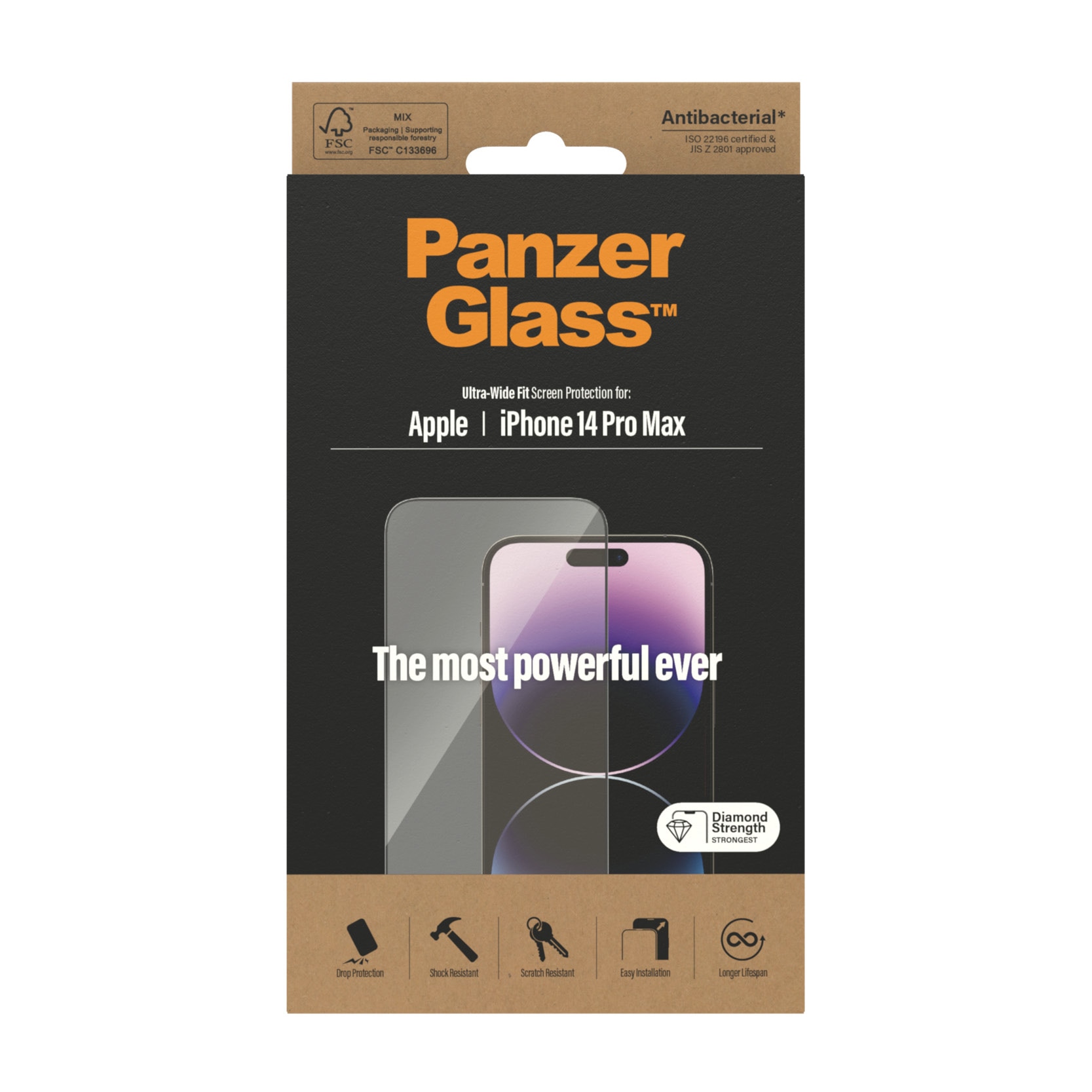 iPhone 14 Pro Max Screen Protector Ultra Wide Fit